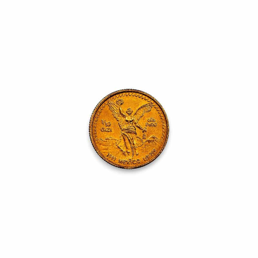 Image of 1/10 oz Mexican Libertad Onza Gold Coin .999 Fine (Random Date)