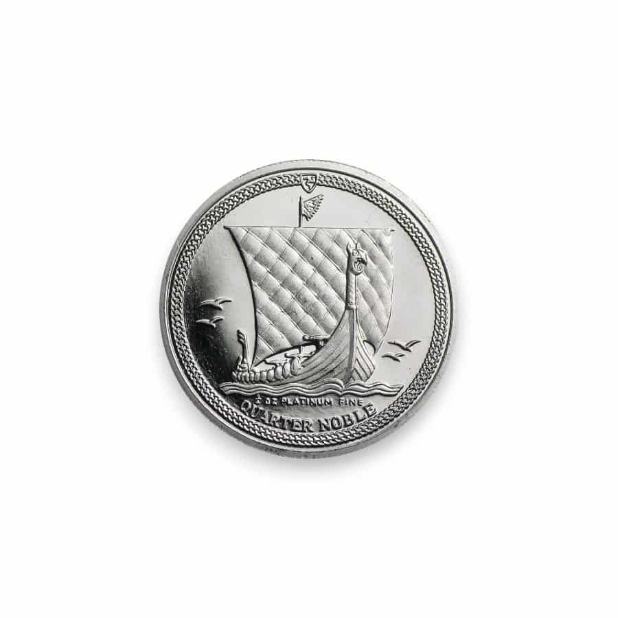 Image of 1/4 oz Platinum Noble Isle of Man .9995 Fine Coin (Random Date)