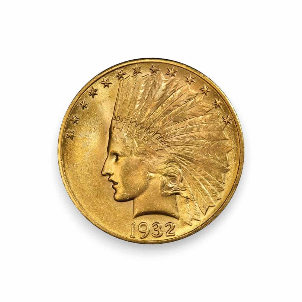 Image of $10 Indian Head Gold Eagle