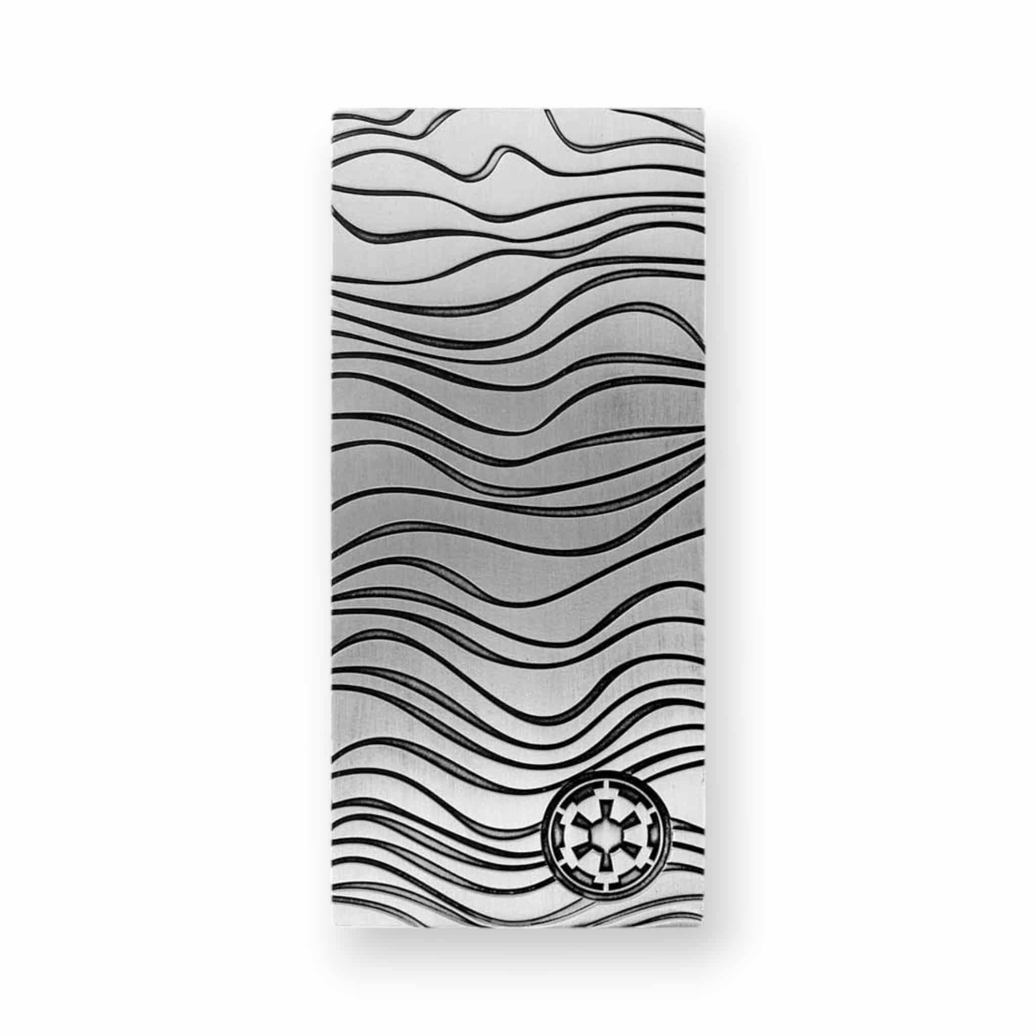 Image of 10 oz Niue Star Wars Mandalorian Beskar Silver Bar .999 Fine (Random Date)