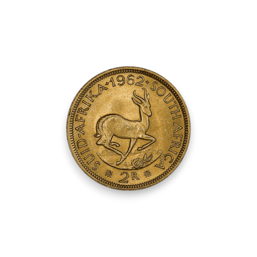 Image of South African 2 Rand Gold Coin