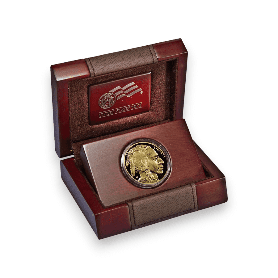 Image of 2014-W 1 oz Proof $50 American Gold Buffalo .9999 Fine (w/Box & COA)