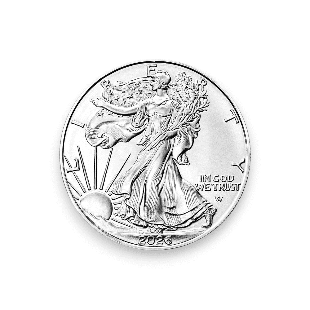 Image of 2026 American Silver Eagle 1 oz .999 Fine $1 Coin 