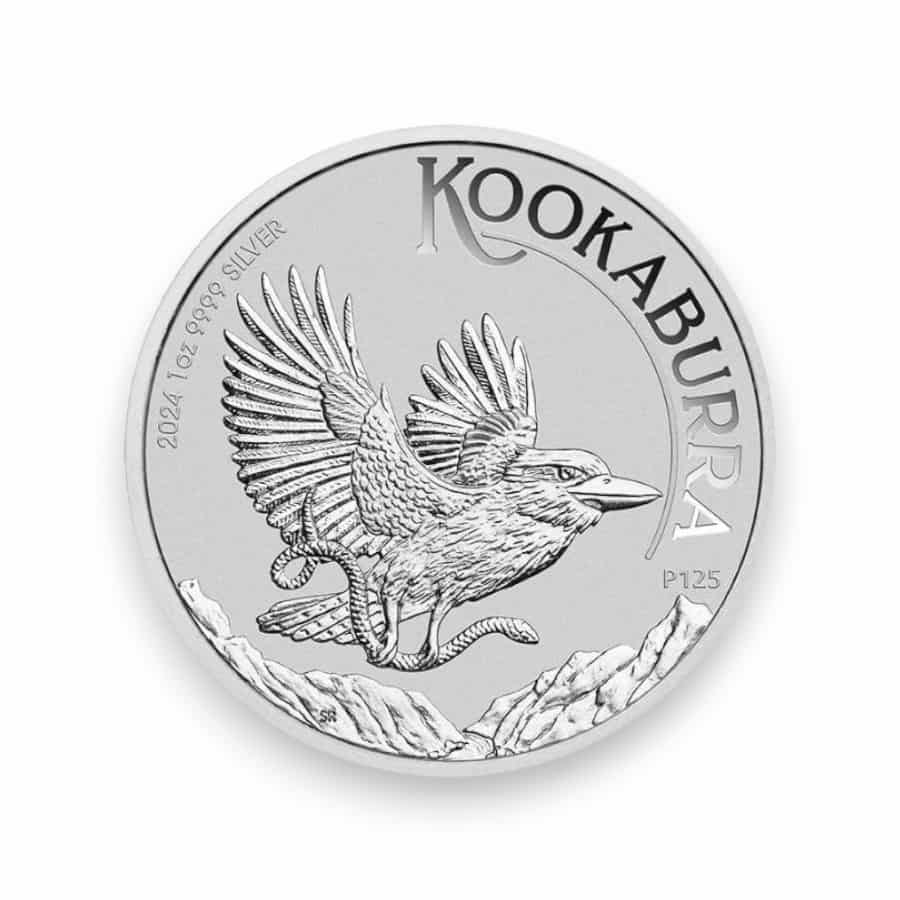 Image of 2024 1 oz Australian Silver Kookaburra .999 Fine $1 Coin