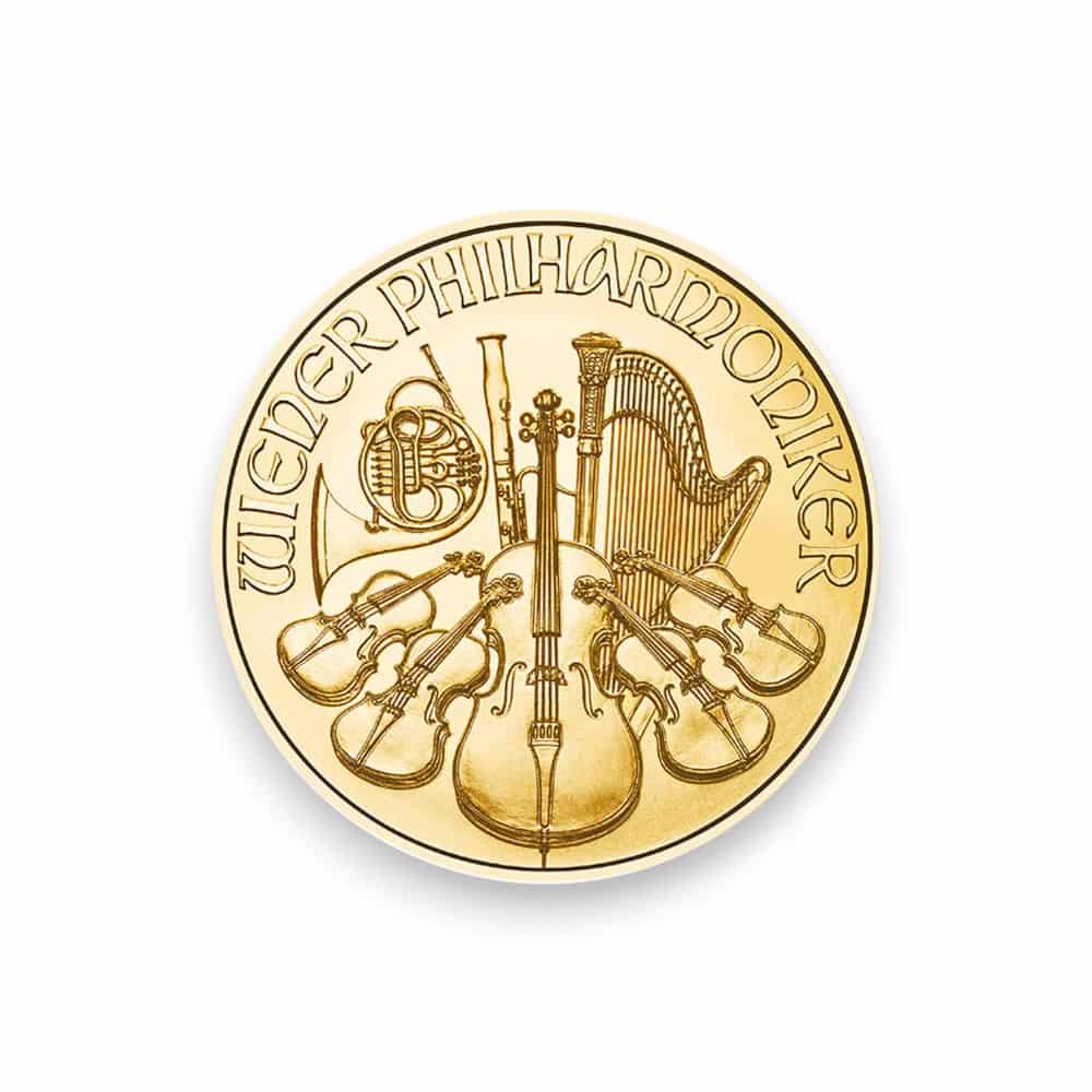 Image of 2024 1/2 oz Gold Austrian Philharmonic .9999 Fine €50 Coin