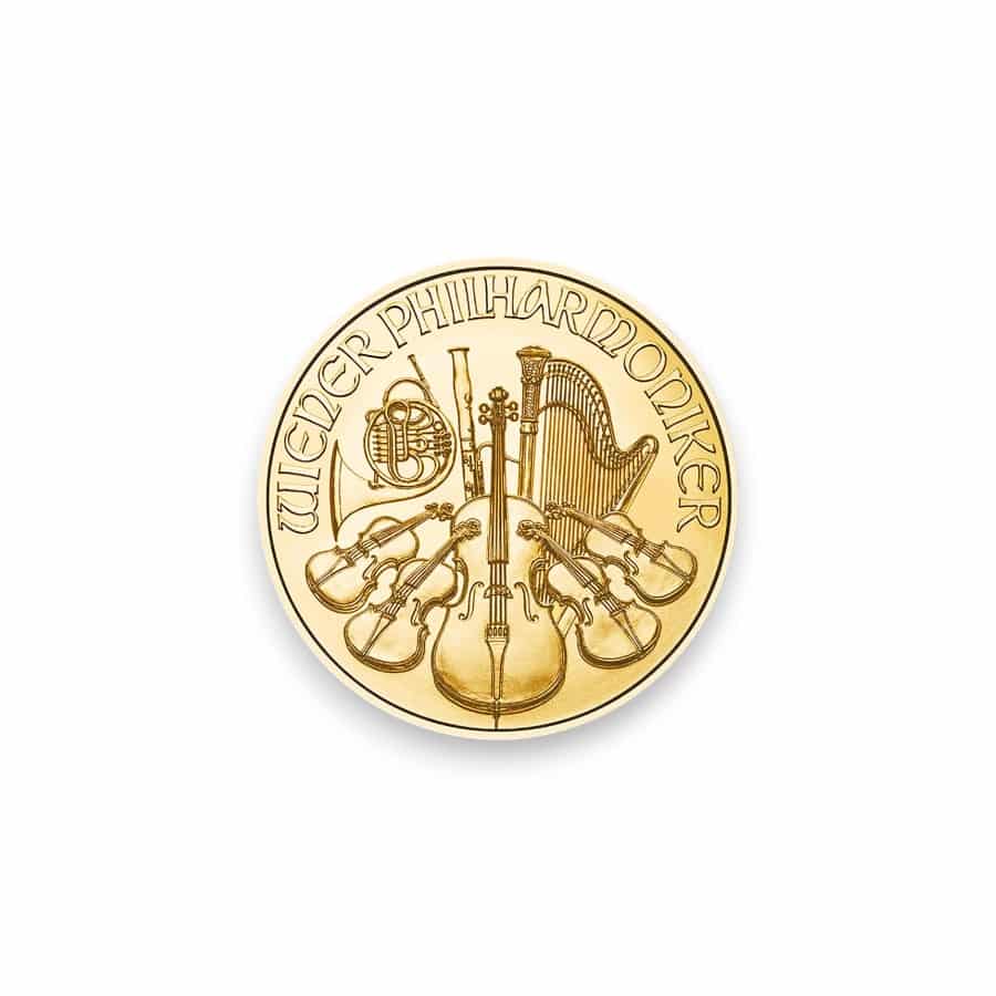 Image of 2024 1/4 oz Gold Austrian Philharmonic .9999 Fine €25 Coin