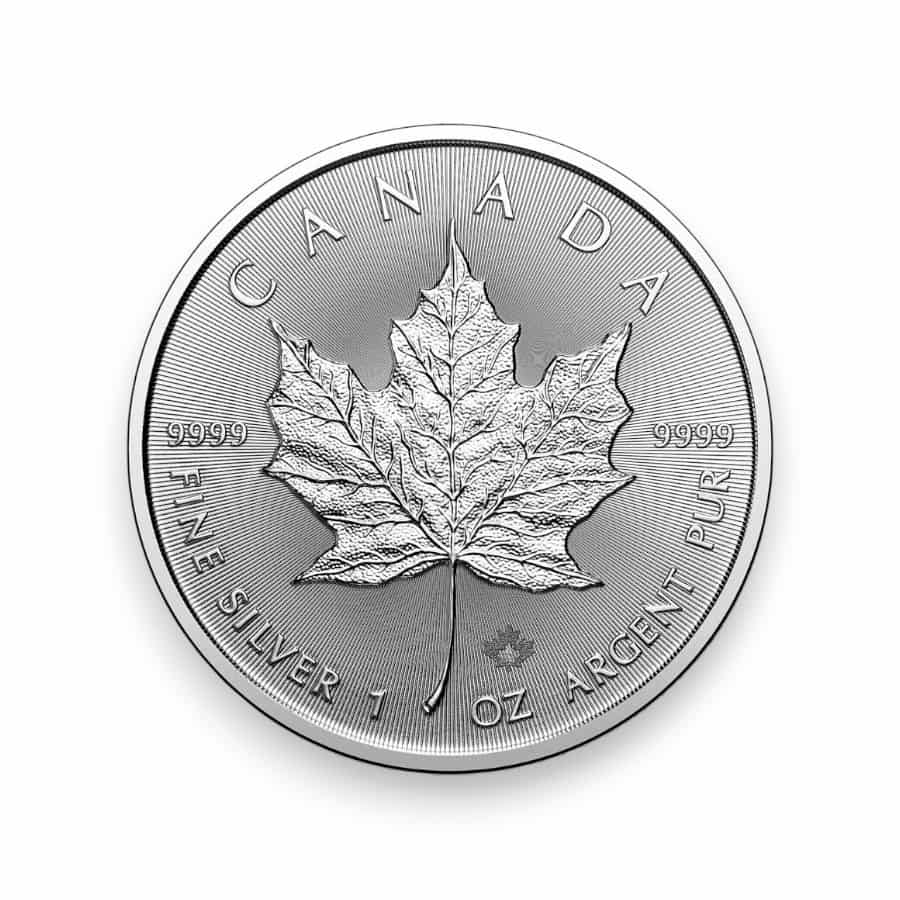 Image of 2025 Canadian Silver Maple Leaf 1 oz $1 Coin .999 Fine