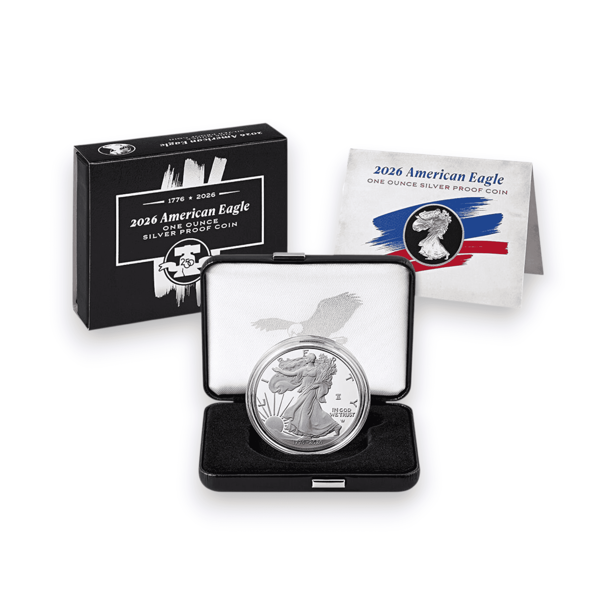 Image of American Eagle 2026 One Ounce Silver Proof Coin (26EA)