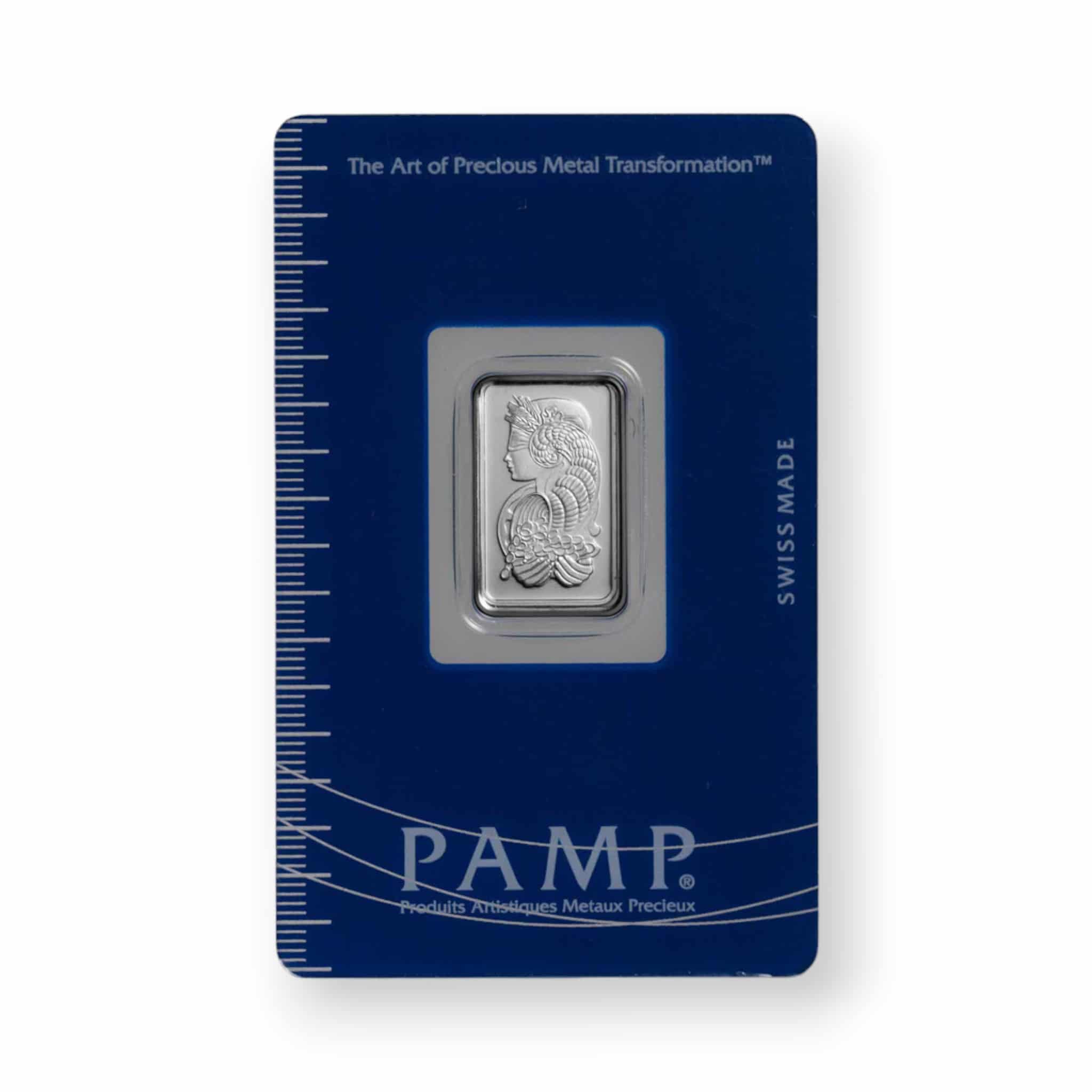 Image of 5 Gram Platinum Pamp Lady Fortuna Sealed with Carded Assay .9995 Fine