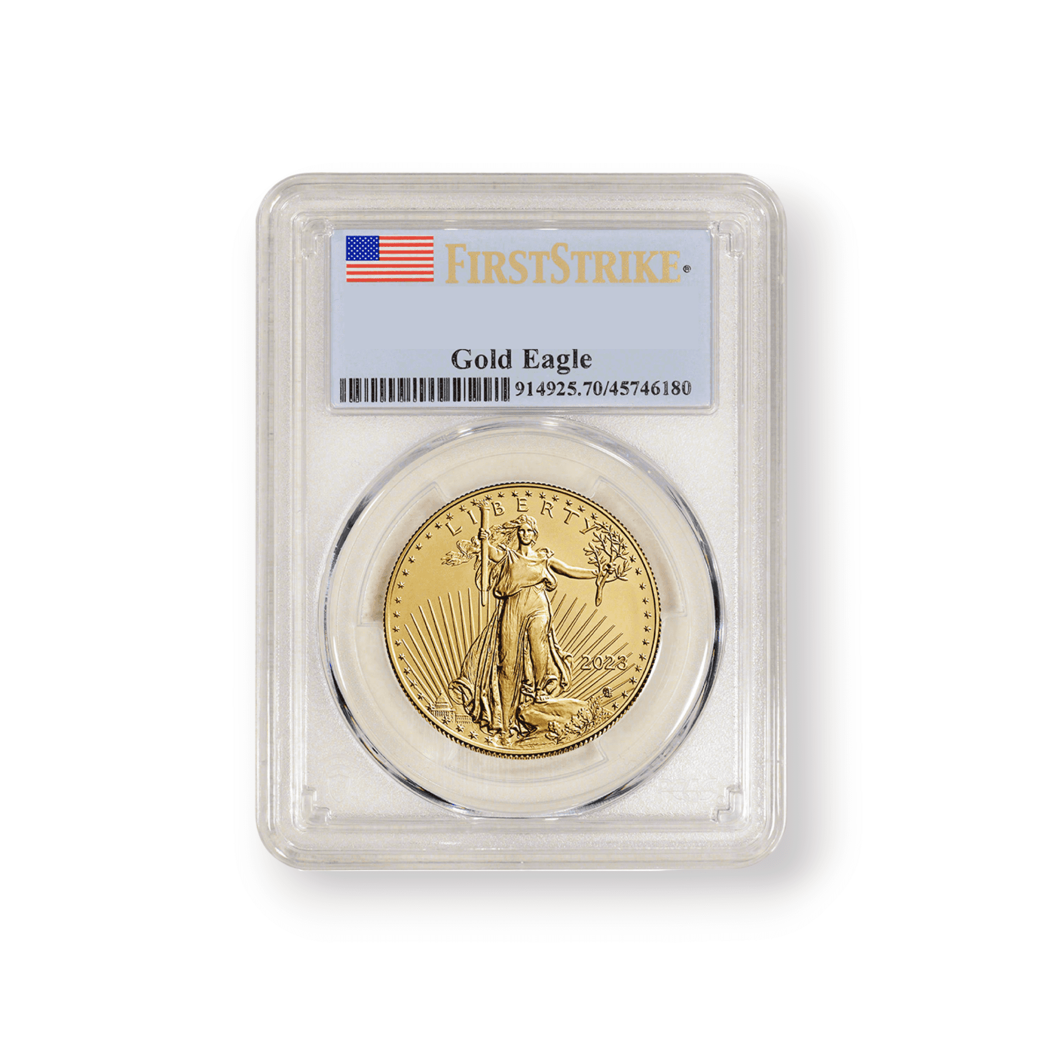 Image of 1 oz American Gold Eagle $50 Coin PCGS Certified (Random Date)