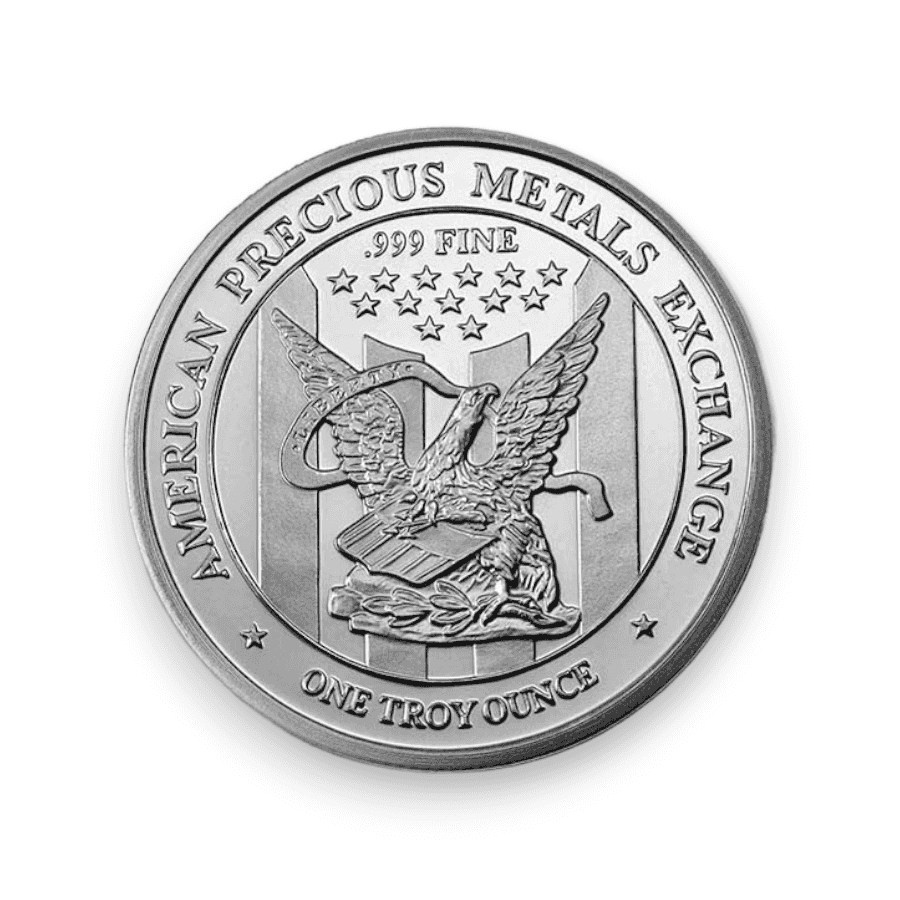 Image of 1 oz APMEX Silver Round .999 Fine