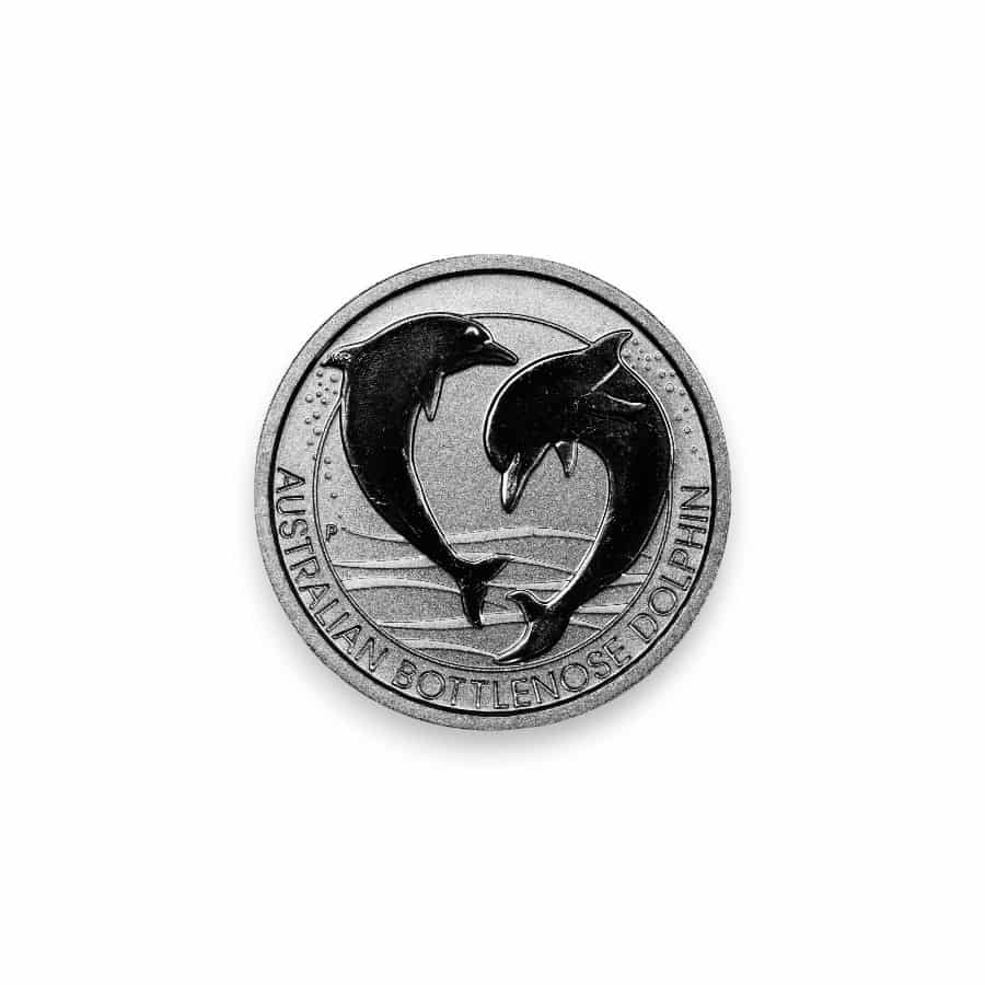 Image of 1/3 oz Platinum Australian Dolphin Perth Mint $30 Coin .9995 Fine (Random Date)