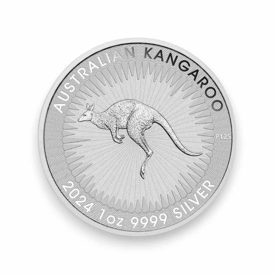 Image of 2024 1 oz Silver Australian Kangaroo .9999 Fine $1 Coin