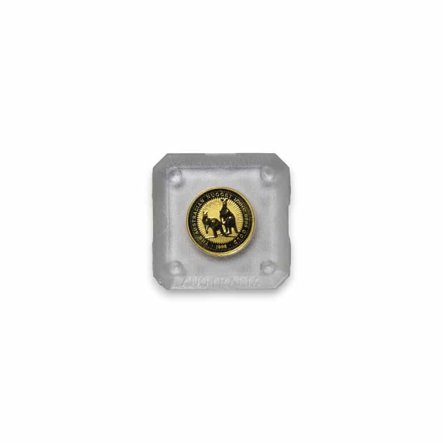 Image of 1/20 oz Australian Gold Kangaroo .9999 Fine Sealed in OGP $5 Coin (Random Date)