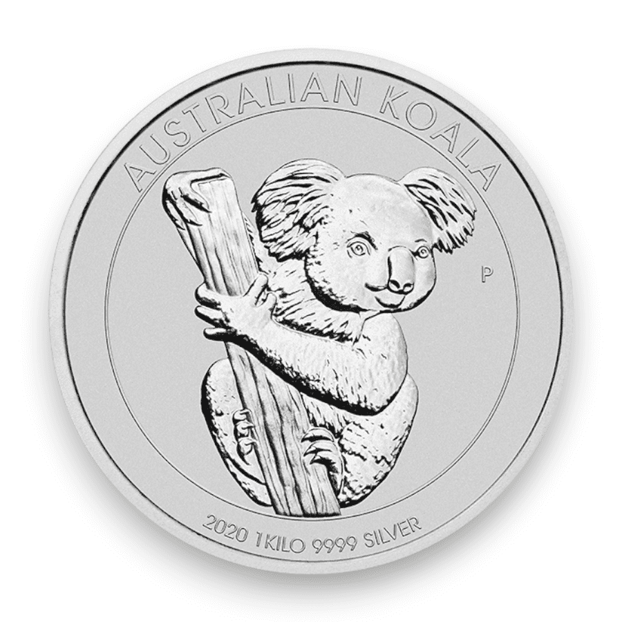 Image of 1 Kilo Silver Australian Koala .999 Fine Perth $30 Coin (Random Date)