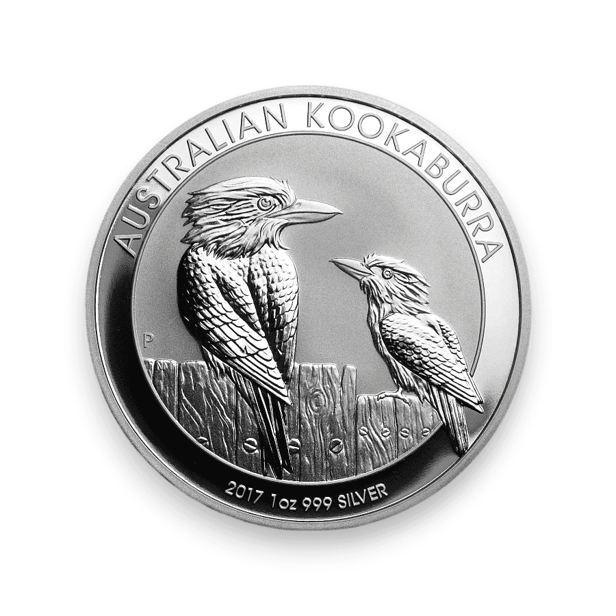 Image of 1 oz Australian Silver Kookaburra .999 Fine $1 Coin (Random Date)