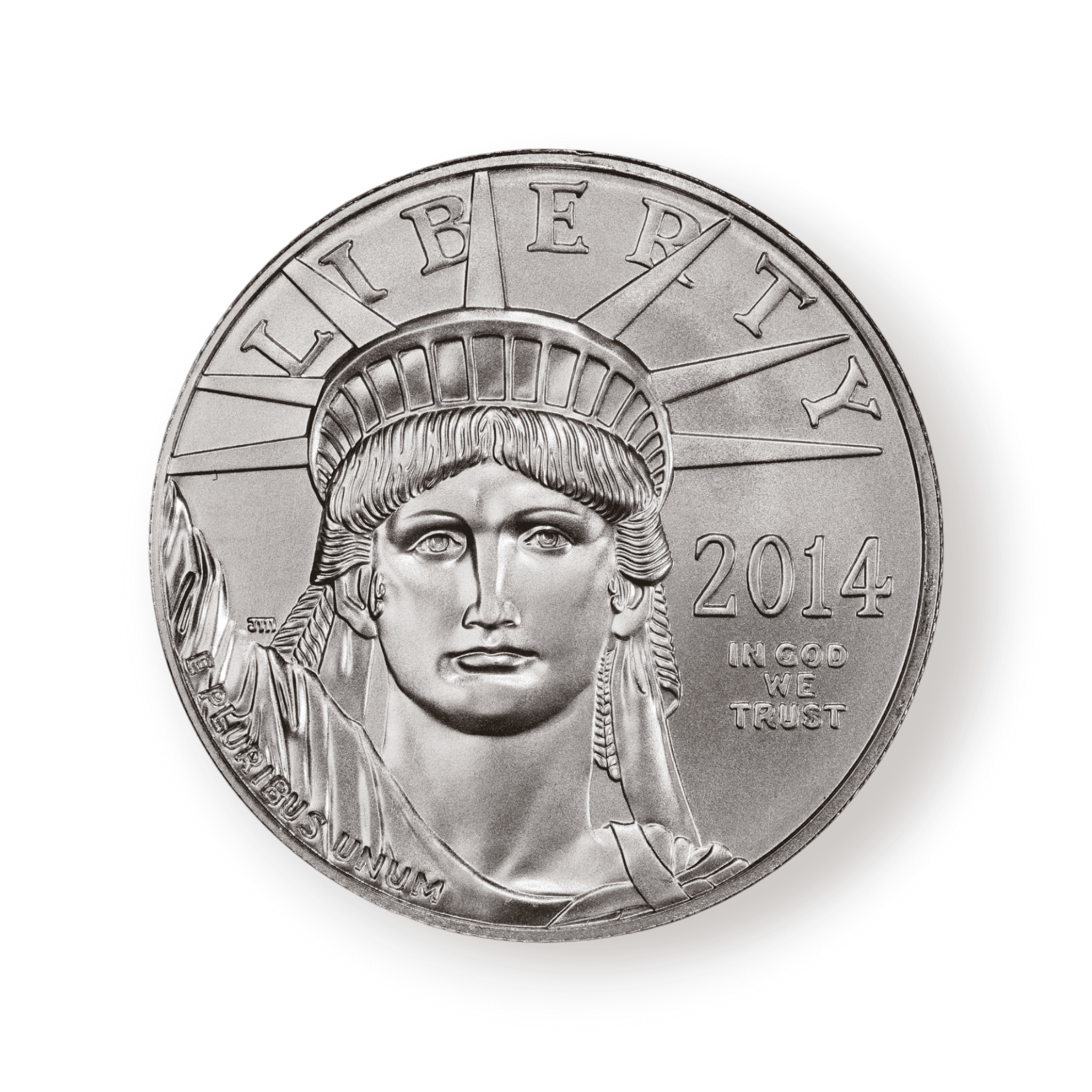 Image of 1 oz American Platinum Eagle $100 .9995 Fine Coin (Random Date)