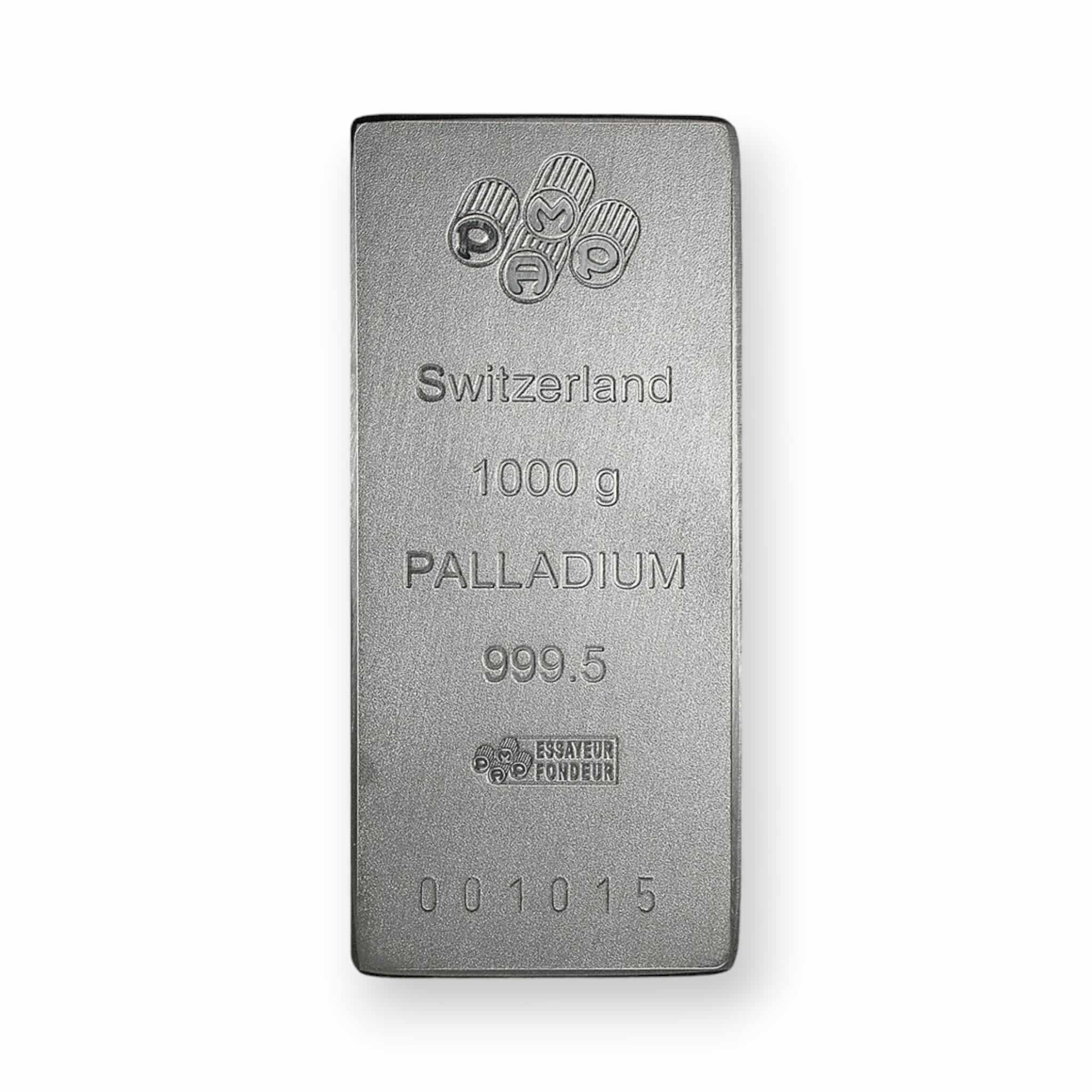 Image of 1 Kilo Palladium Bar LPPM Accredited Brands .9995 Fine