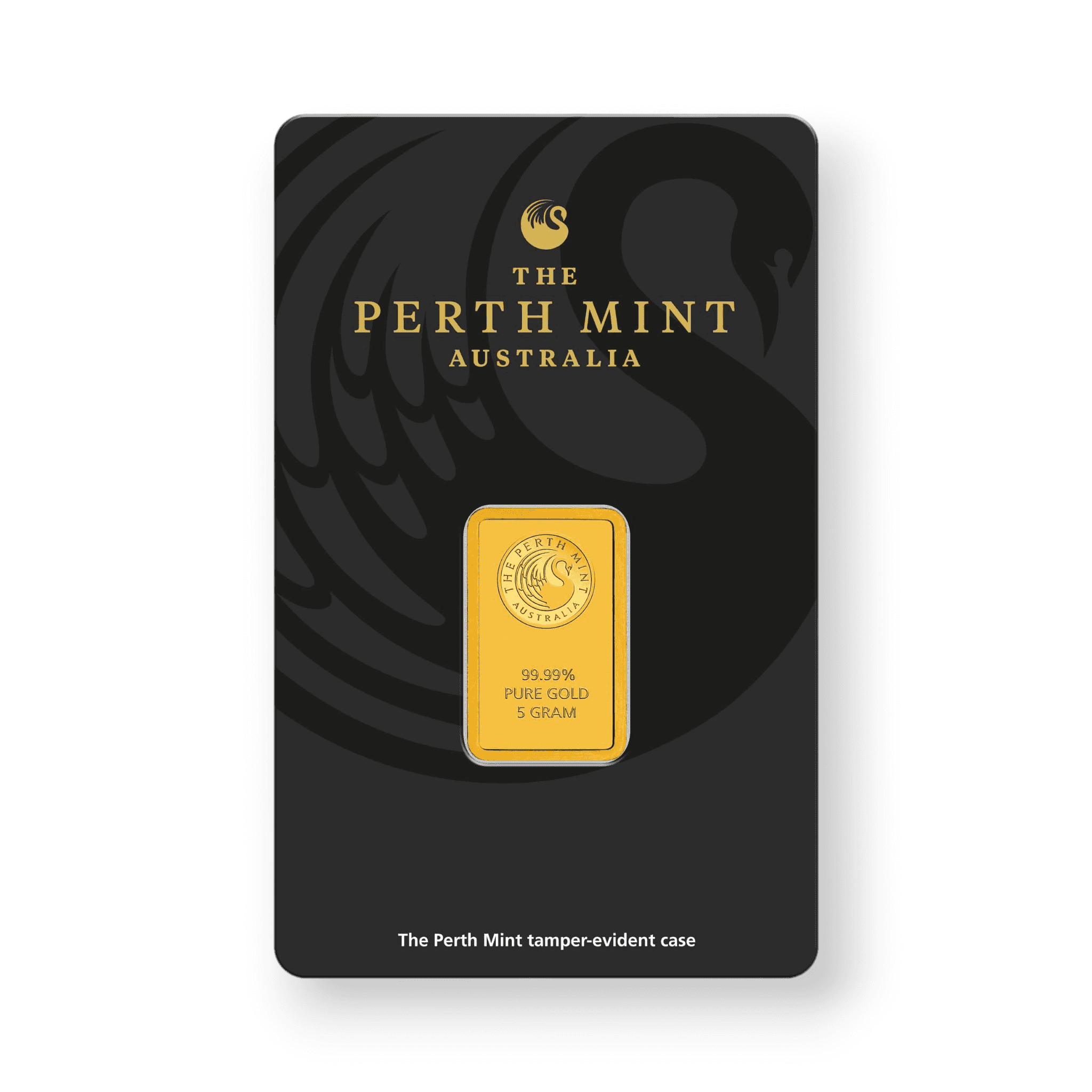Image of 5 Gram Perth Mint Gold Bar .9999 Fine Sealed in Assay