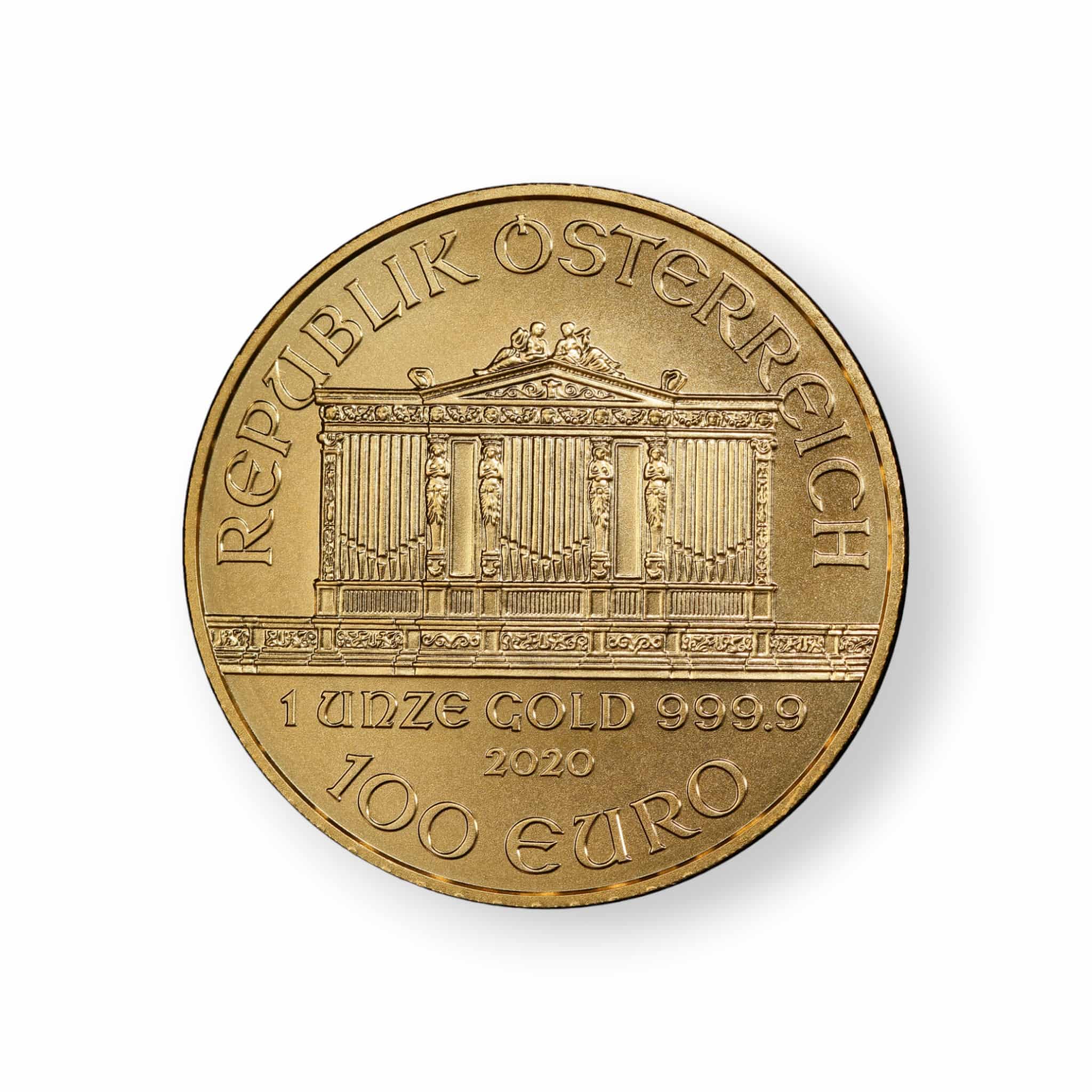 Image of Austrian Philharmonic 1 oz Gold €100 Coin .9999 Fine (Random Date)