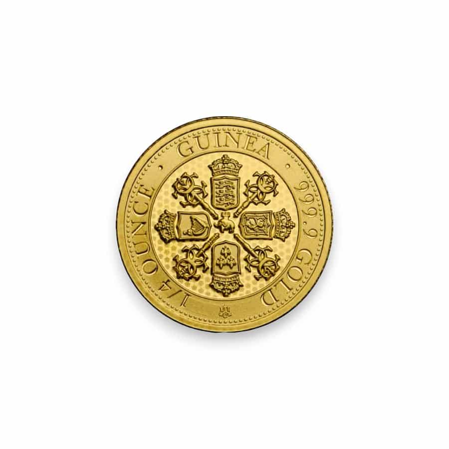 Image of 1/4 oz Gold St. Helena Sceptre Guinea .9999 Fine £25 Coin (Random Date)