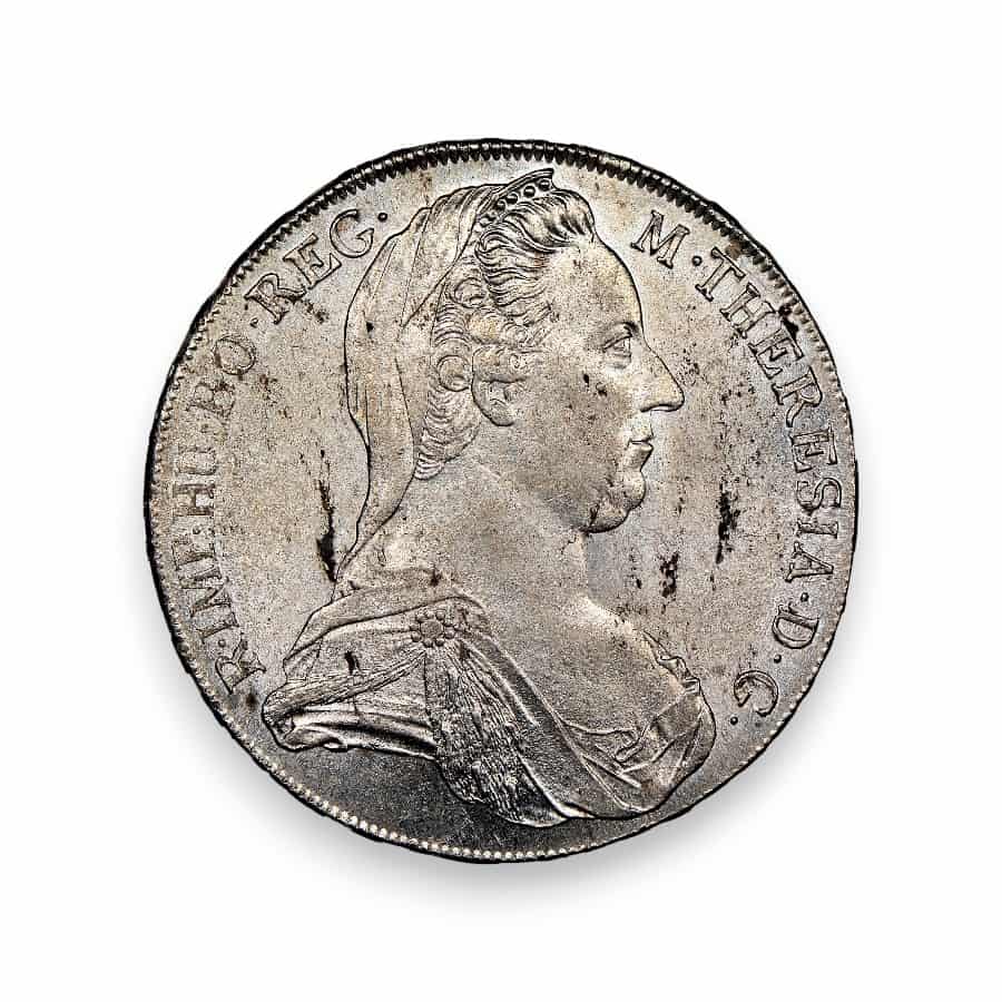 Image of 1780 Austria Maria Theresa Silver Thaler 0.833 Fine
