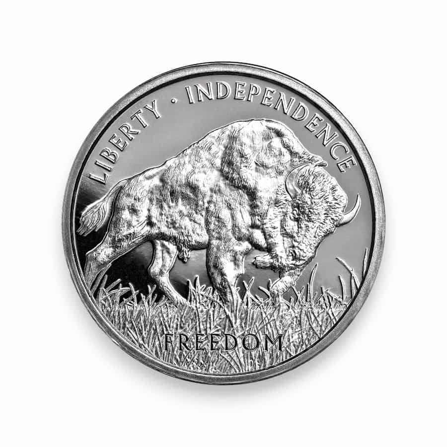 Image of 2024 1 oz PAMP American Buffalo Silver Round