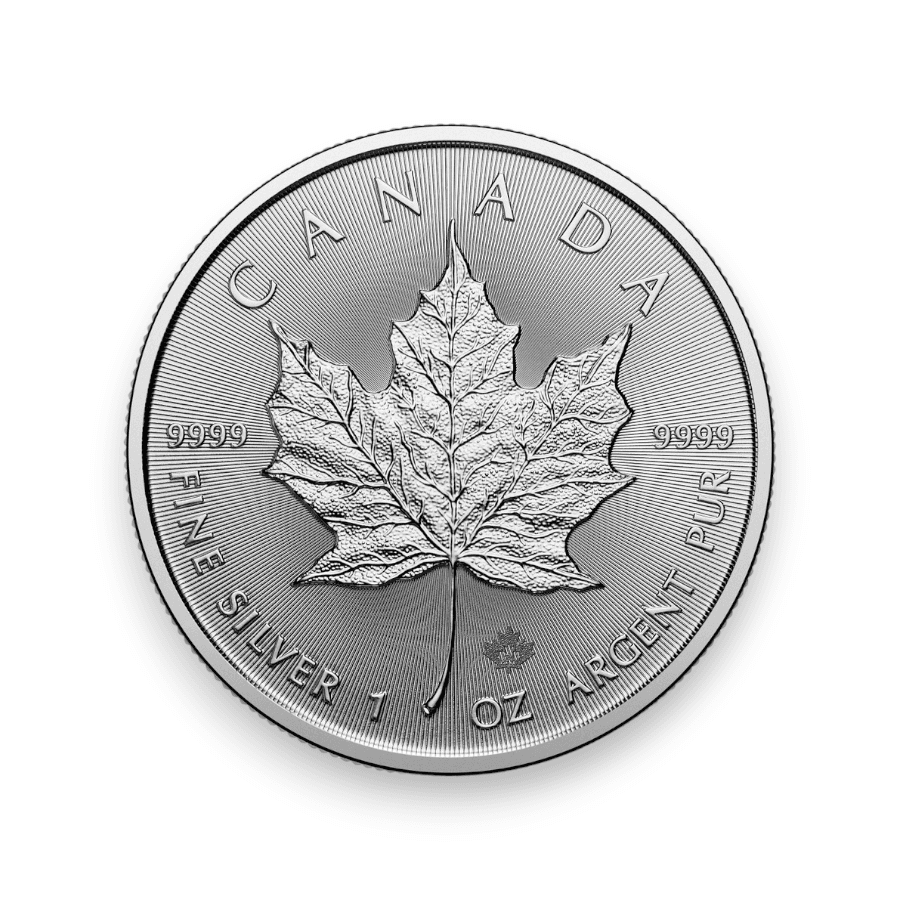 Buy 2024 Canadian Silver Maple Leaf 1 oz .9999 Fine $1 Coin