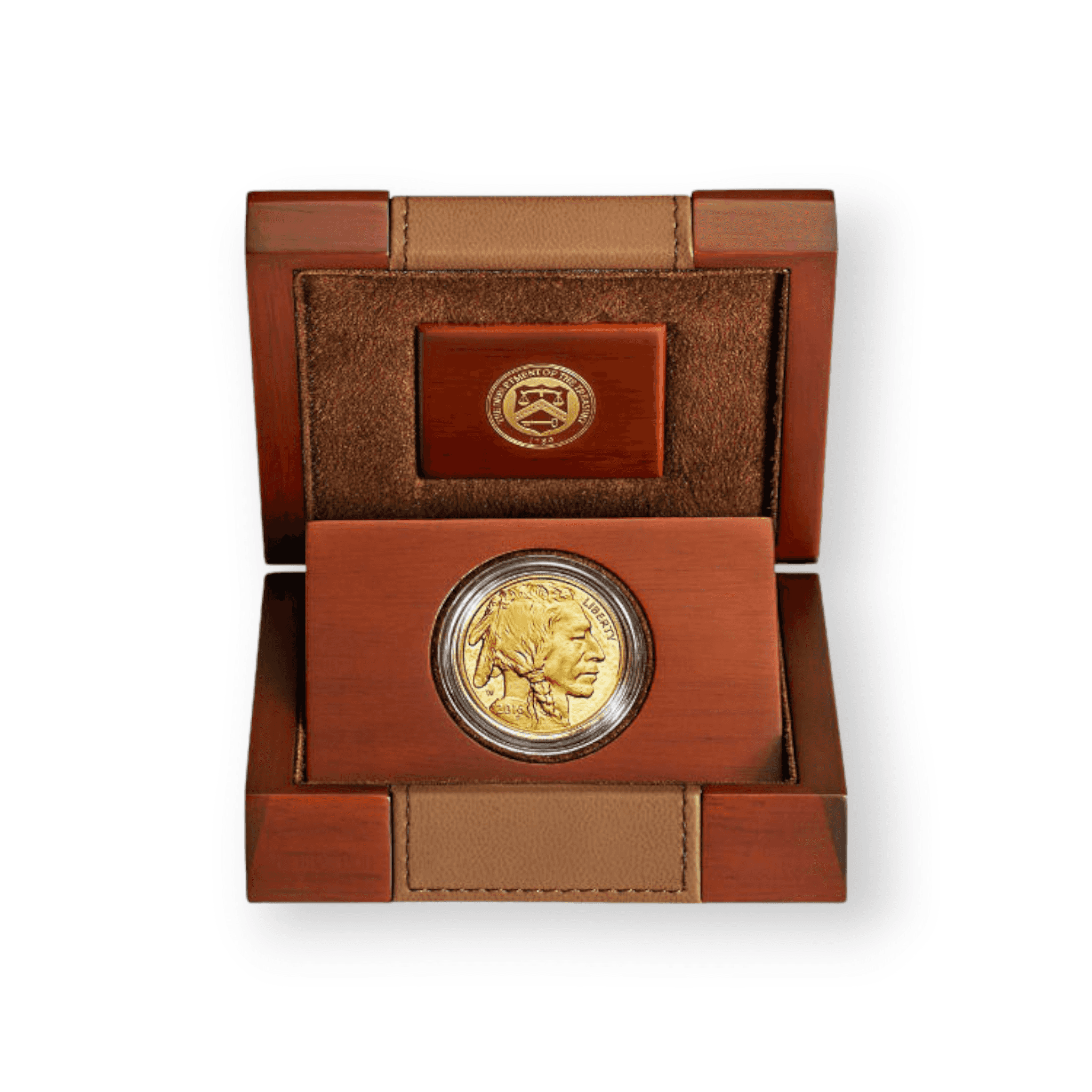 Image of 1 oz Proof American Buffalo 24K Gold $50 Coin with OGP (Random Date)