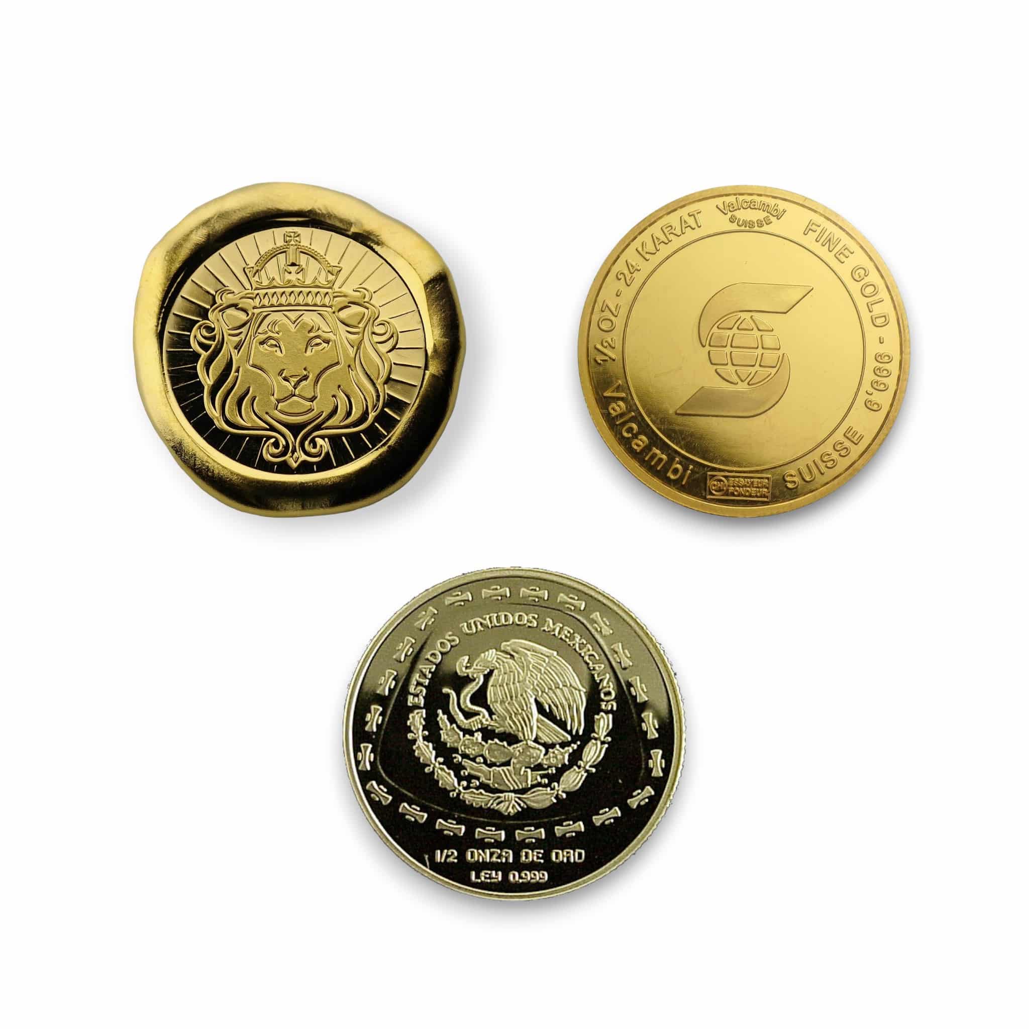 Image of 1/2 oz Gold Coin/Round .999+ Fine (Random Design)