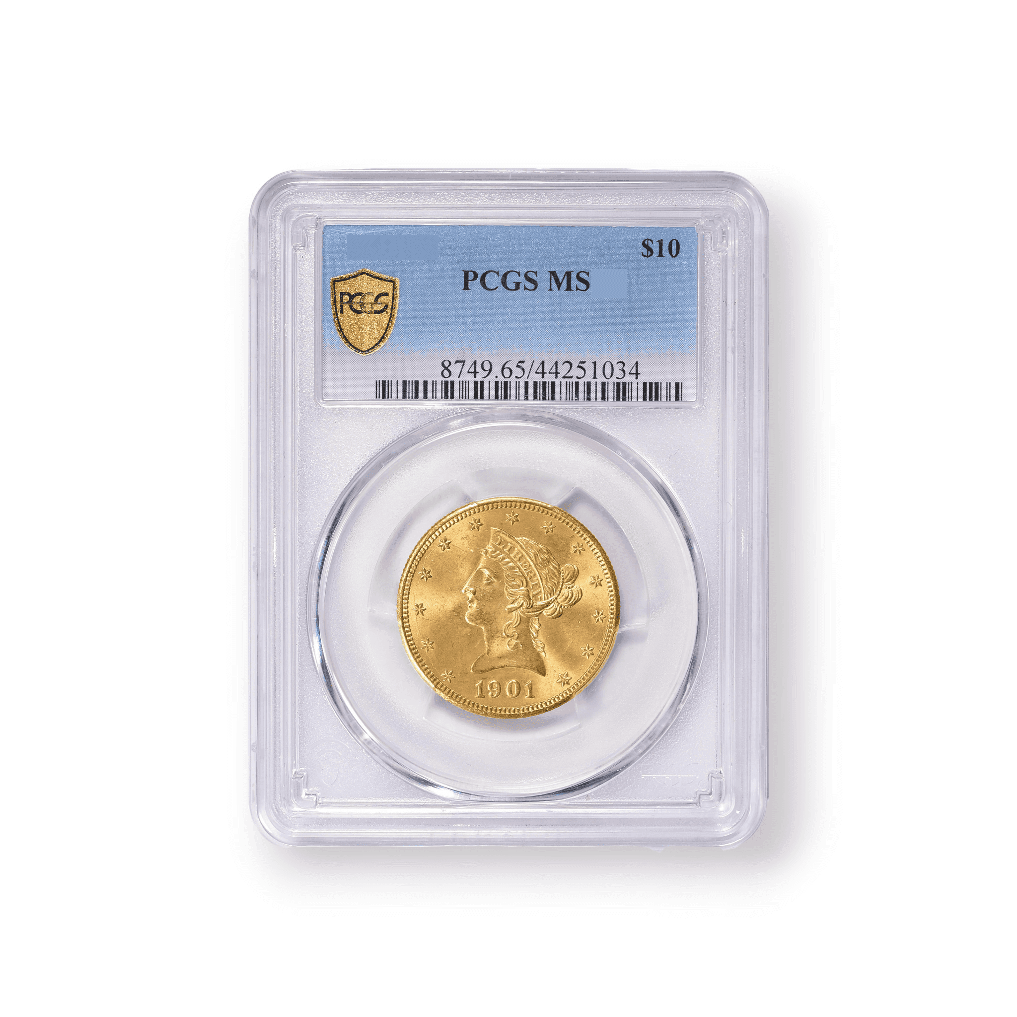 Image of $10 Liberty Gold Eagle PCGS Generic Date