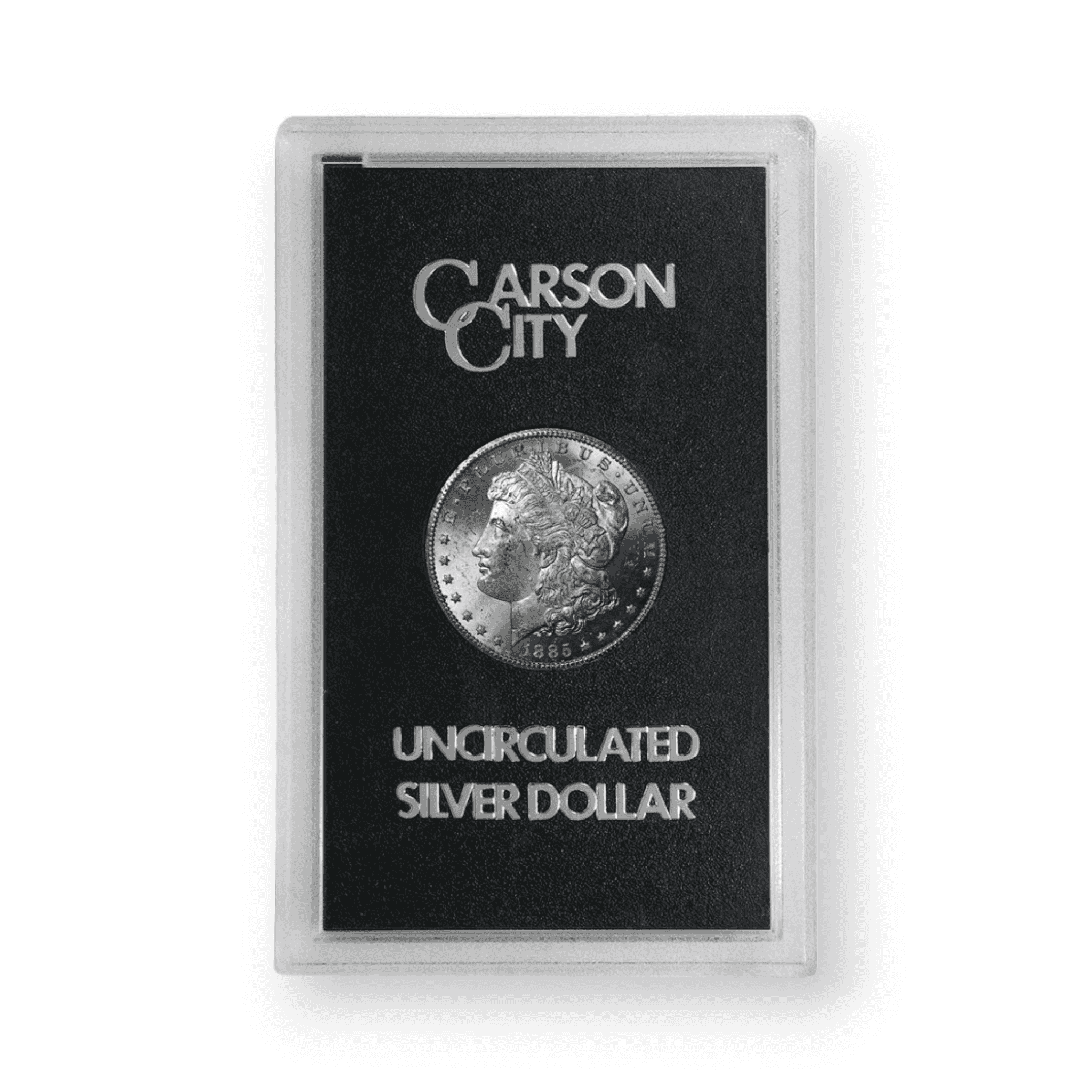 Image of 1885 CC GSA Uncirculated Morgan Silver Dollar