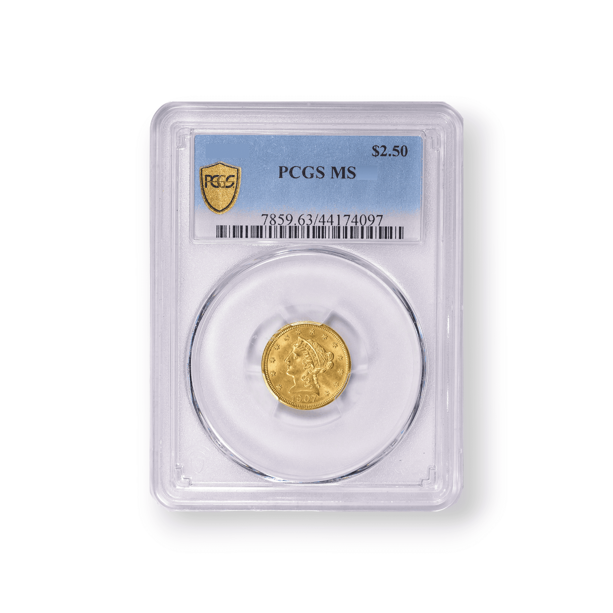 Image of $2.5 Liberty Gold Quarter Eagle PCGS Generic Date