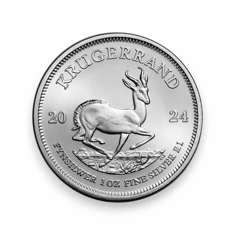 Image of 2024 South African Silver Krugerrand 1 oz .999 Fine Coin