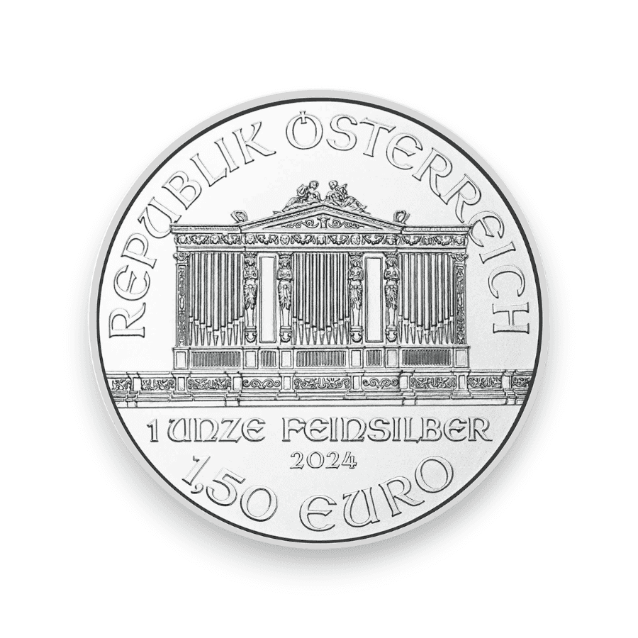 Image of 2024 Austrian Silver Philharmonic 1 oz €1.5 Coin .999 Fine