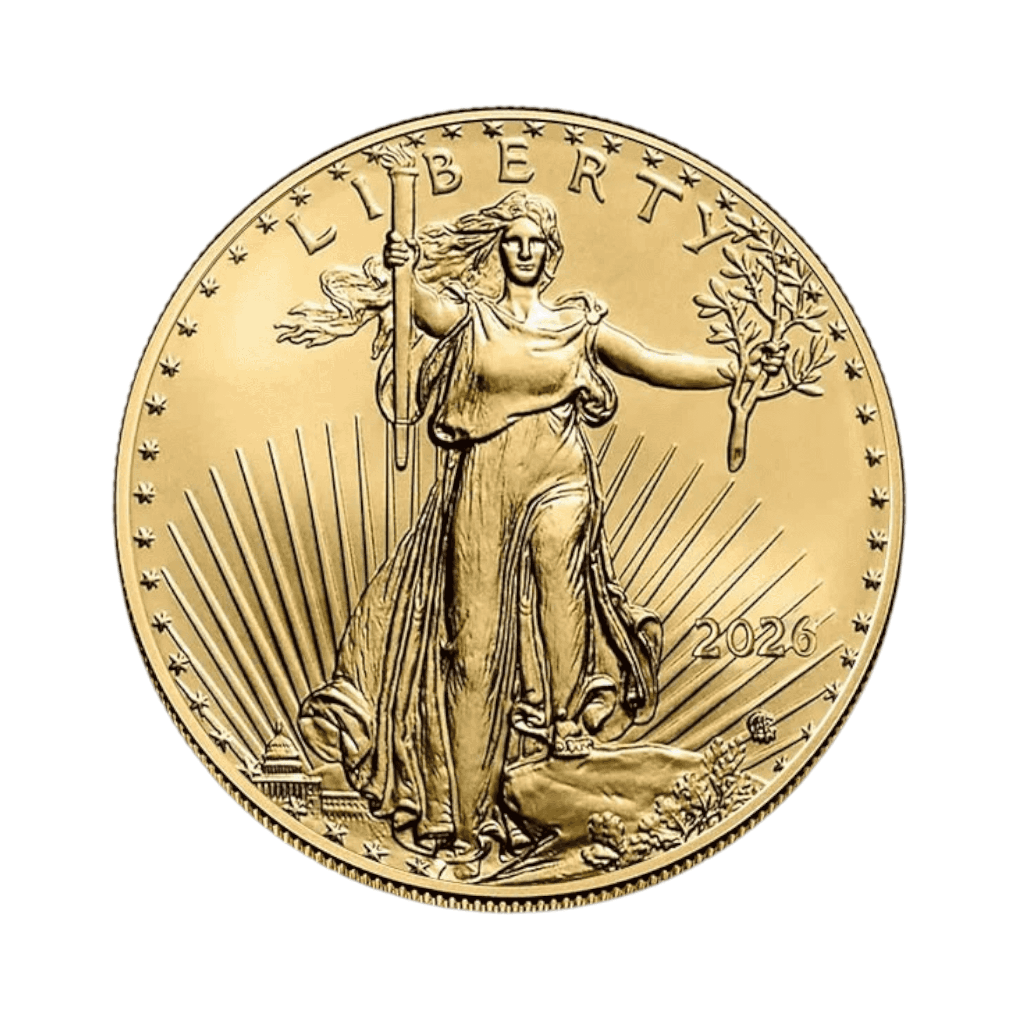 Image of 2026 American Gold Eagle 1 oz $50 Coin