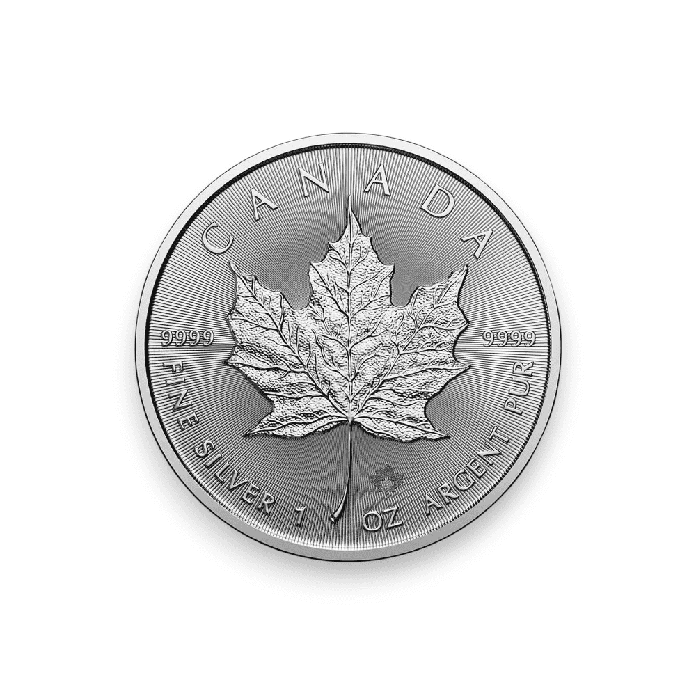 Image of 2026 Canadian Silver Maple Leaf 1 oz .9999 Fine $1 Coin