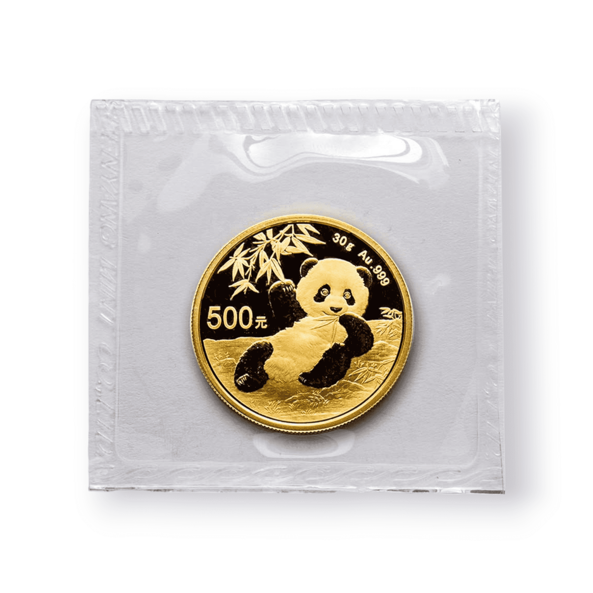 Image of 30 Gram Chinese Gold Panda Sealed .999 Fine (Random Date)