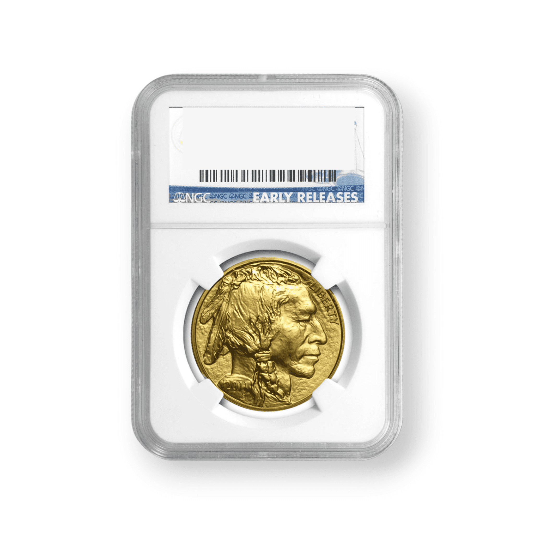 Image of 1 oz American Gold Buffalo $50 24K .9999 Fine NGC (Random Date)