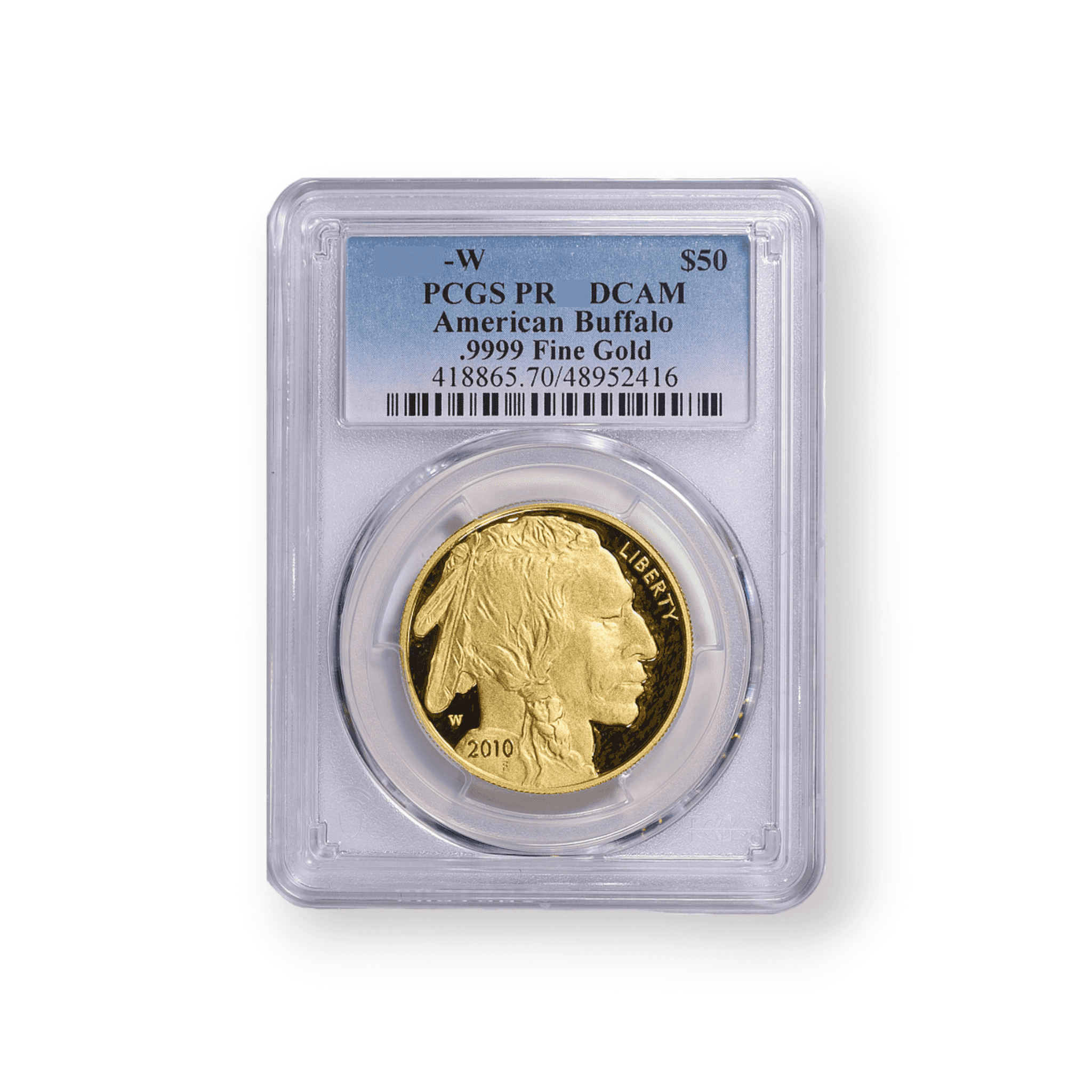Image of 1 oz Proof Gold Buffalo $50 24K .9999 Fine PCGS (Random Date)
