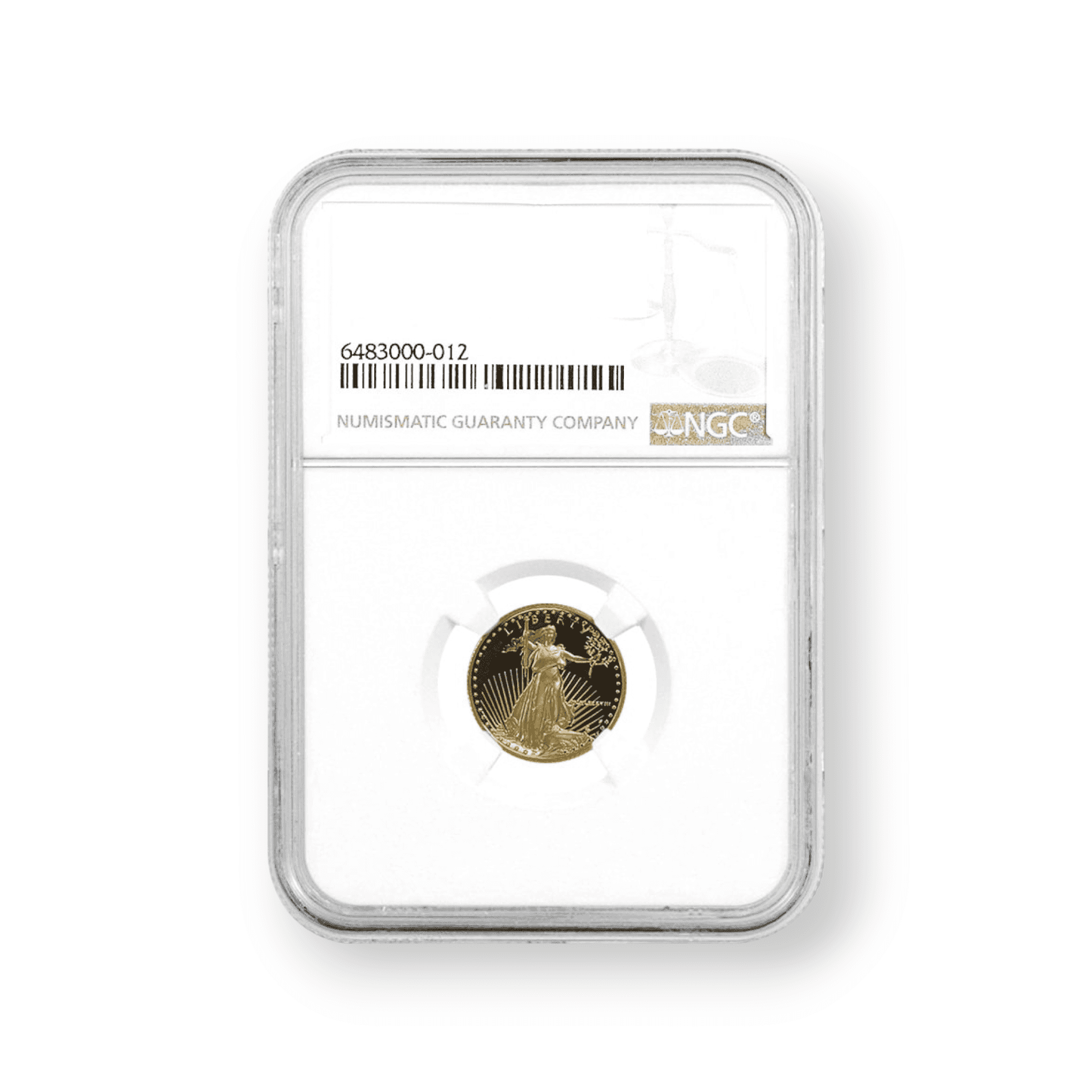 Image of 1/10 oz Proof American Gold $5 Eagle NGC (Random Date)