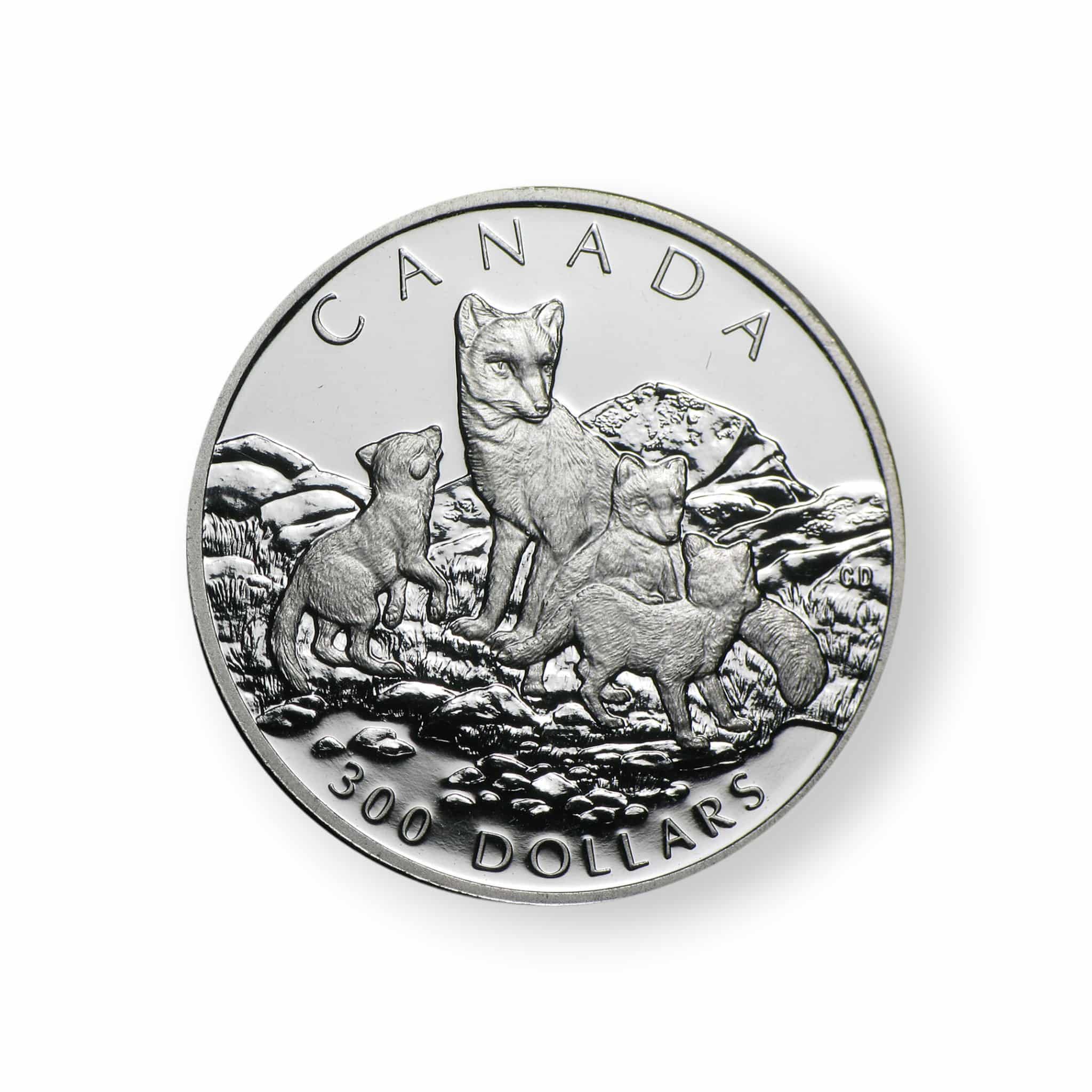 Image of 1 oz Platinum Coin .9995 Fine Impaired (Scratched, Impaired, Scuffy)