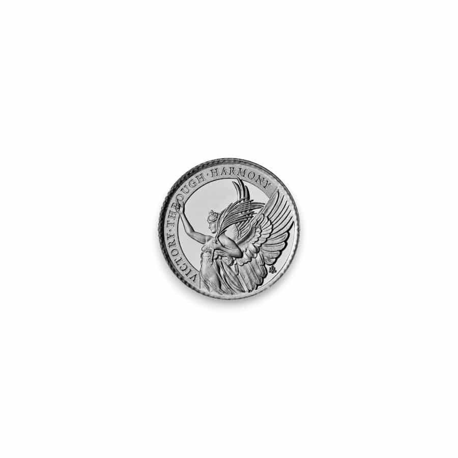 Image of 1/10 oz Platinum St. Helena Queens Virtue Victory .9995 Fine Coin (Random Date)