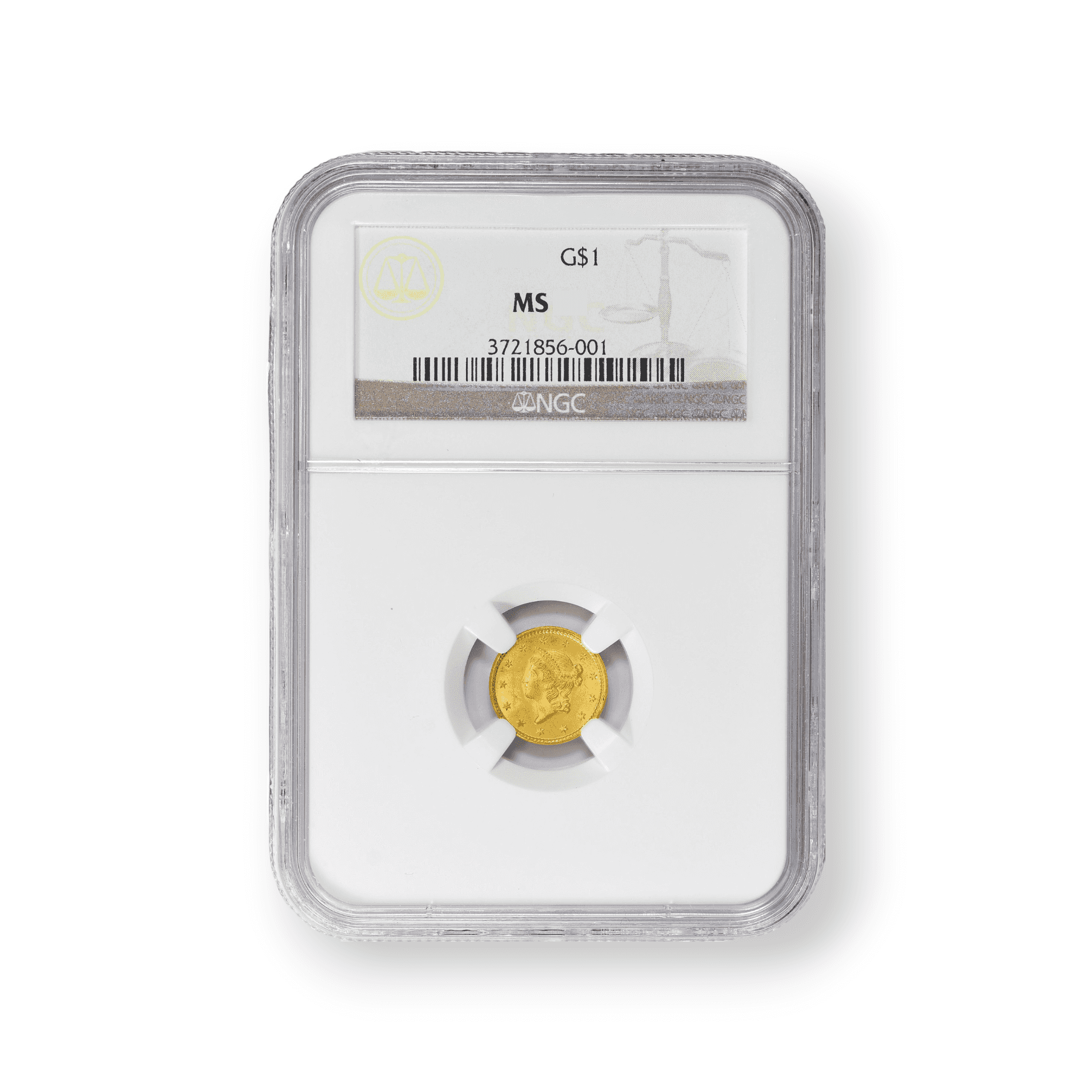 Image of $1 Liberty Gold Dollar Type 1 NGC Generic Date
