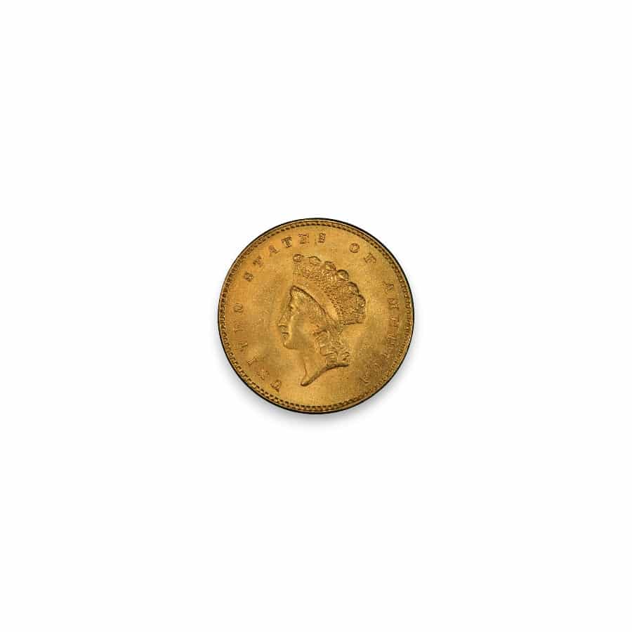 Image of $1 Gold Dollar Type 2 Indian Princess