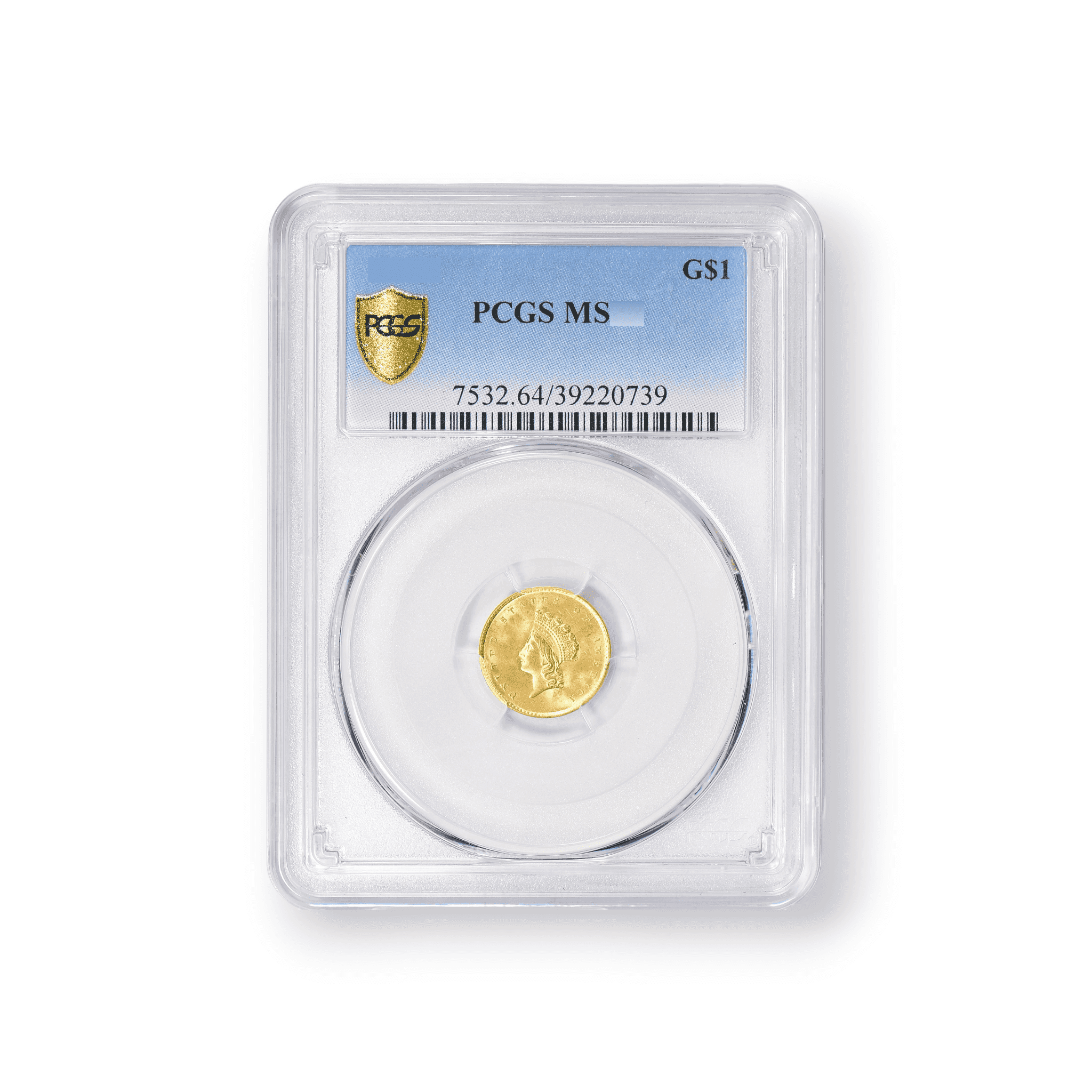 Image of $1 Gold Dollar Type 2 Indian Princess PCGS Generic Date