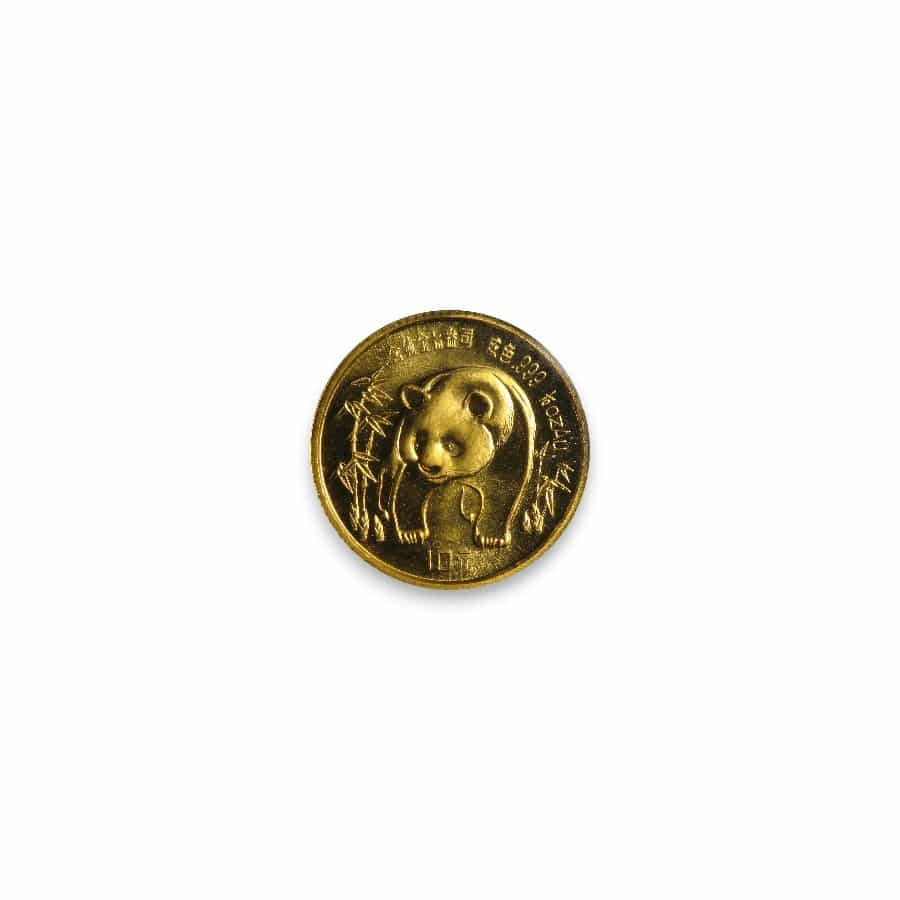 Image of 1/10 oz Chinese Gold Panda .999 Fine Unsealed (1982-2015)