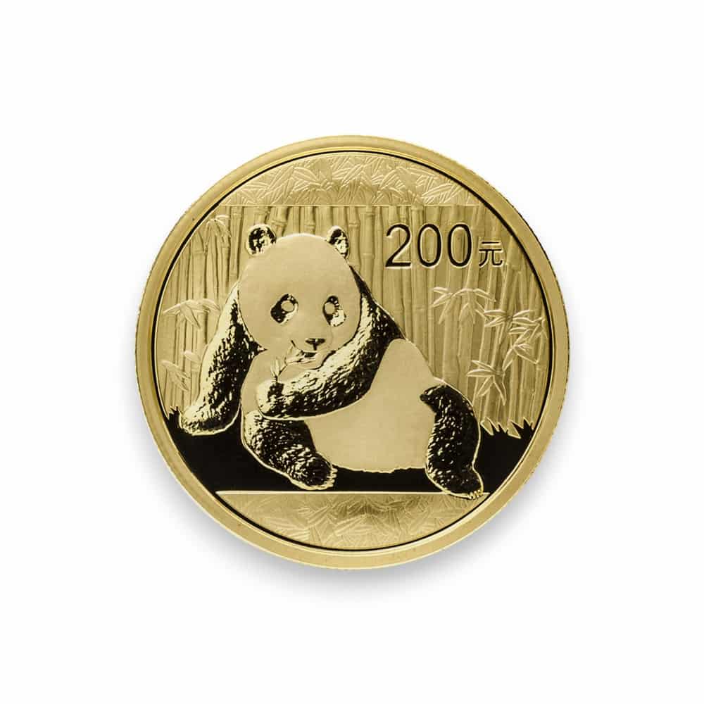 Image of 1/2 oz Chinese Gold Panda .999 Fine Unsealed (1982-2015)