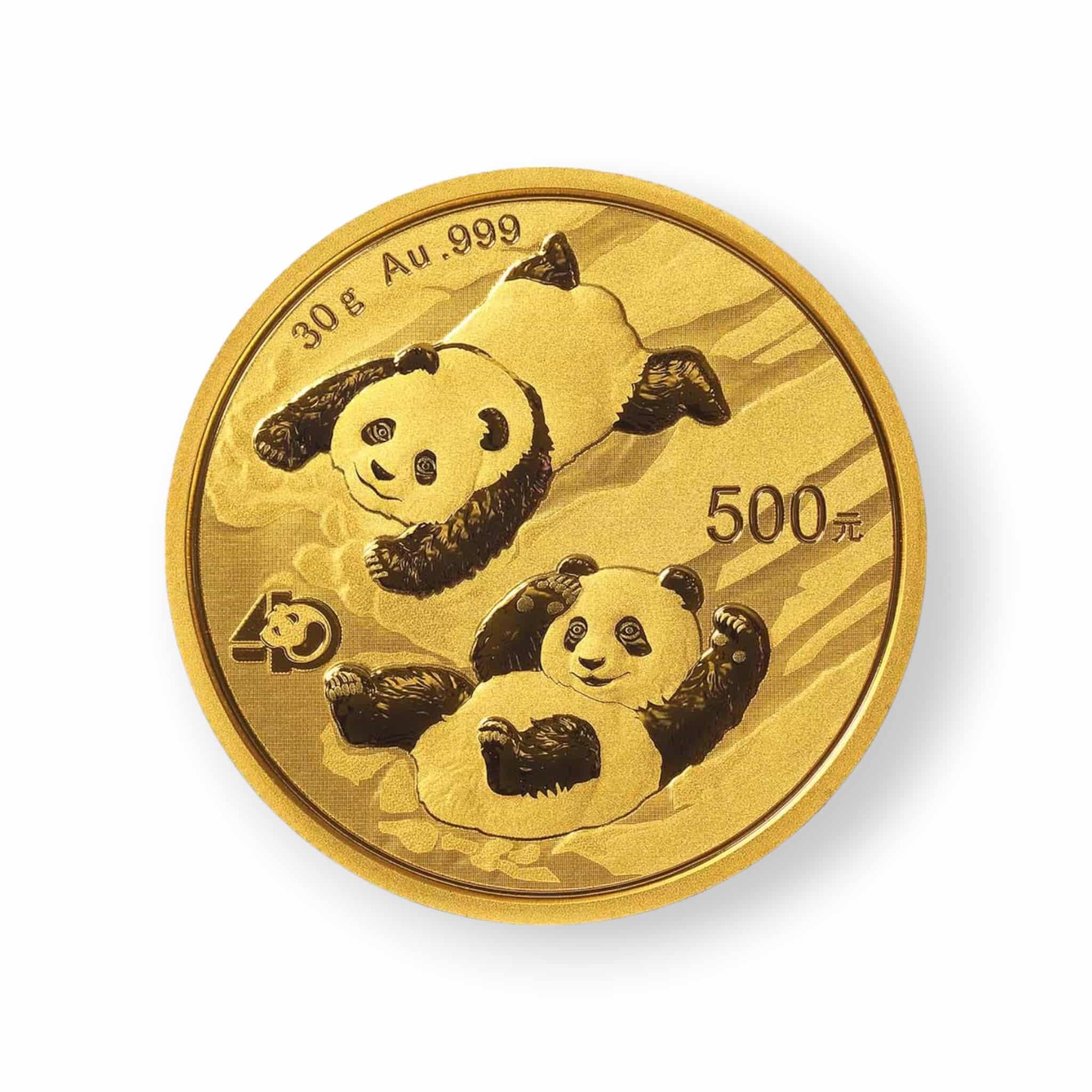 Image of 30 Gram Chinese Gold Panda .999 Fine Unsealed (Random Date)