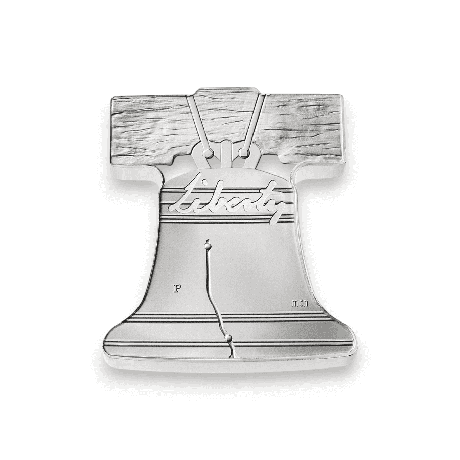 Image of Freedom Ringing – Liberty Bell One-Half Ounce Silver Medal (26LD)
